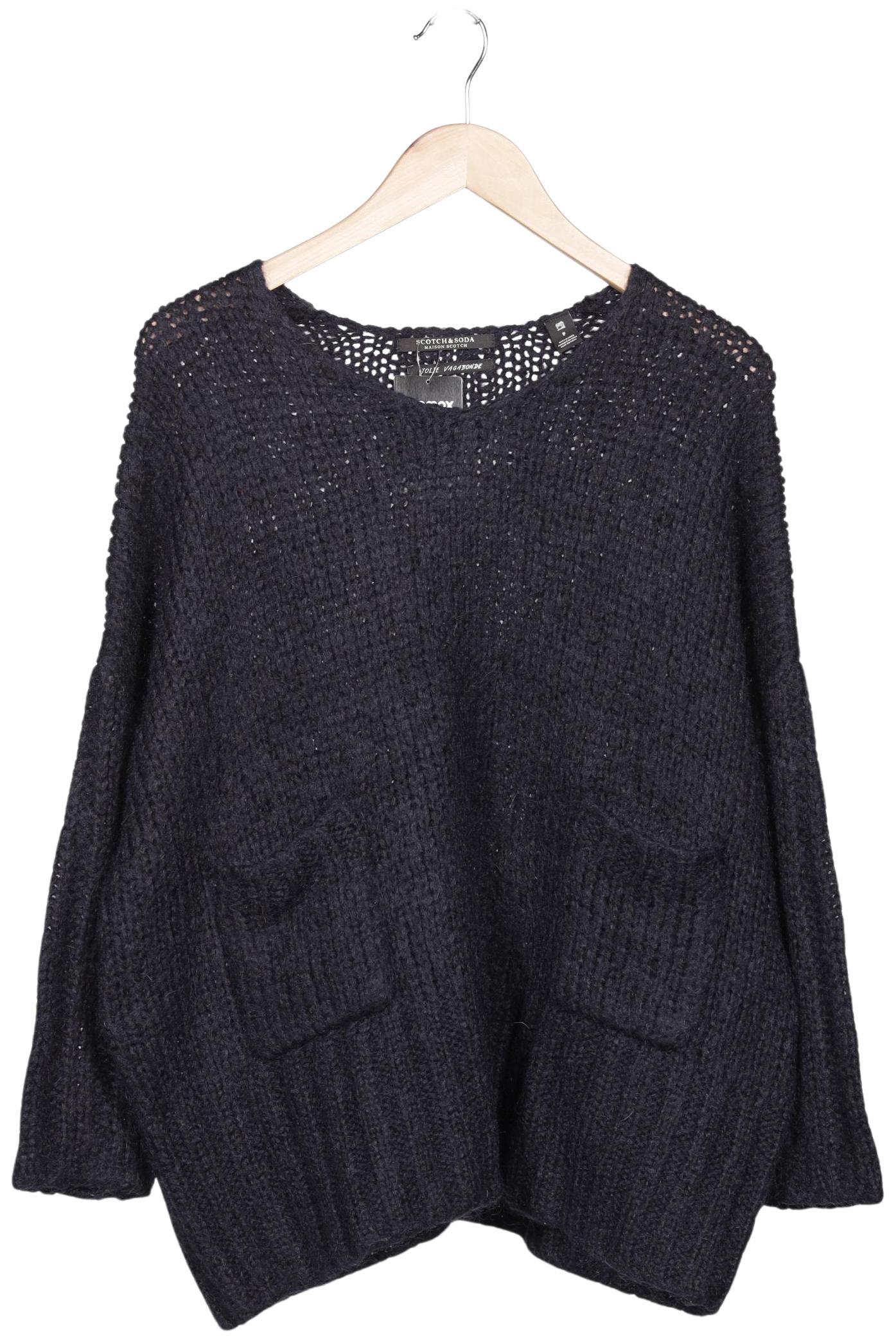 

Maison Scotch Damen Pullover, marineblau, Gr. 34