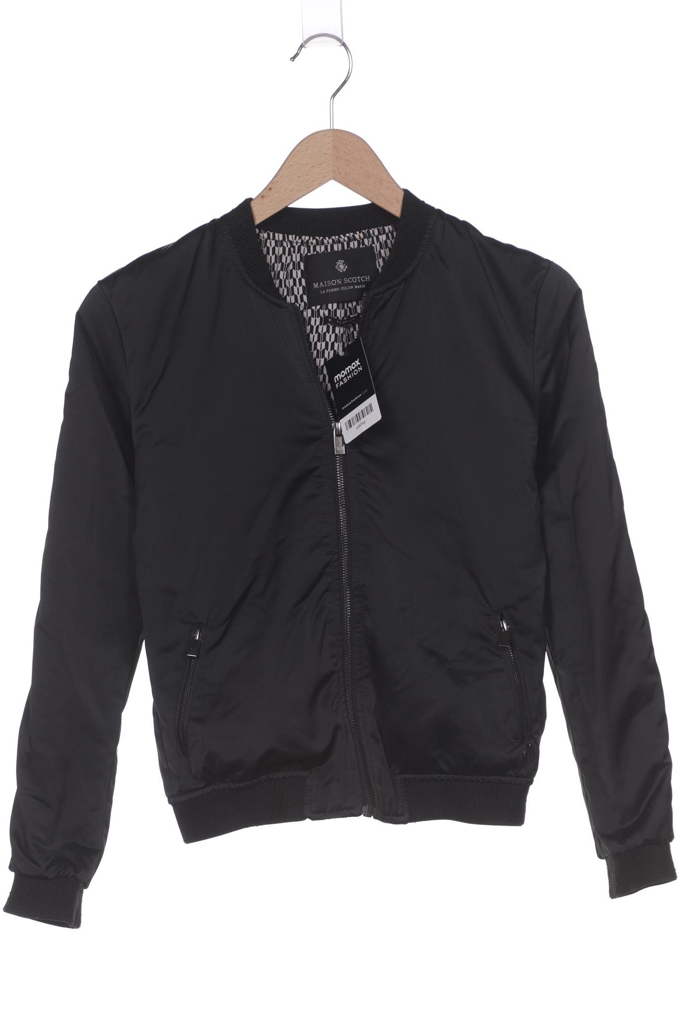 

Maison Scotch Damen Jacke, schwarz, Gr. 34