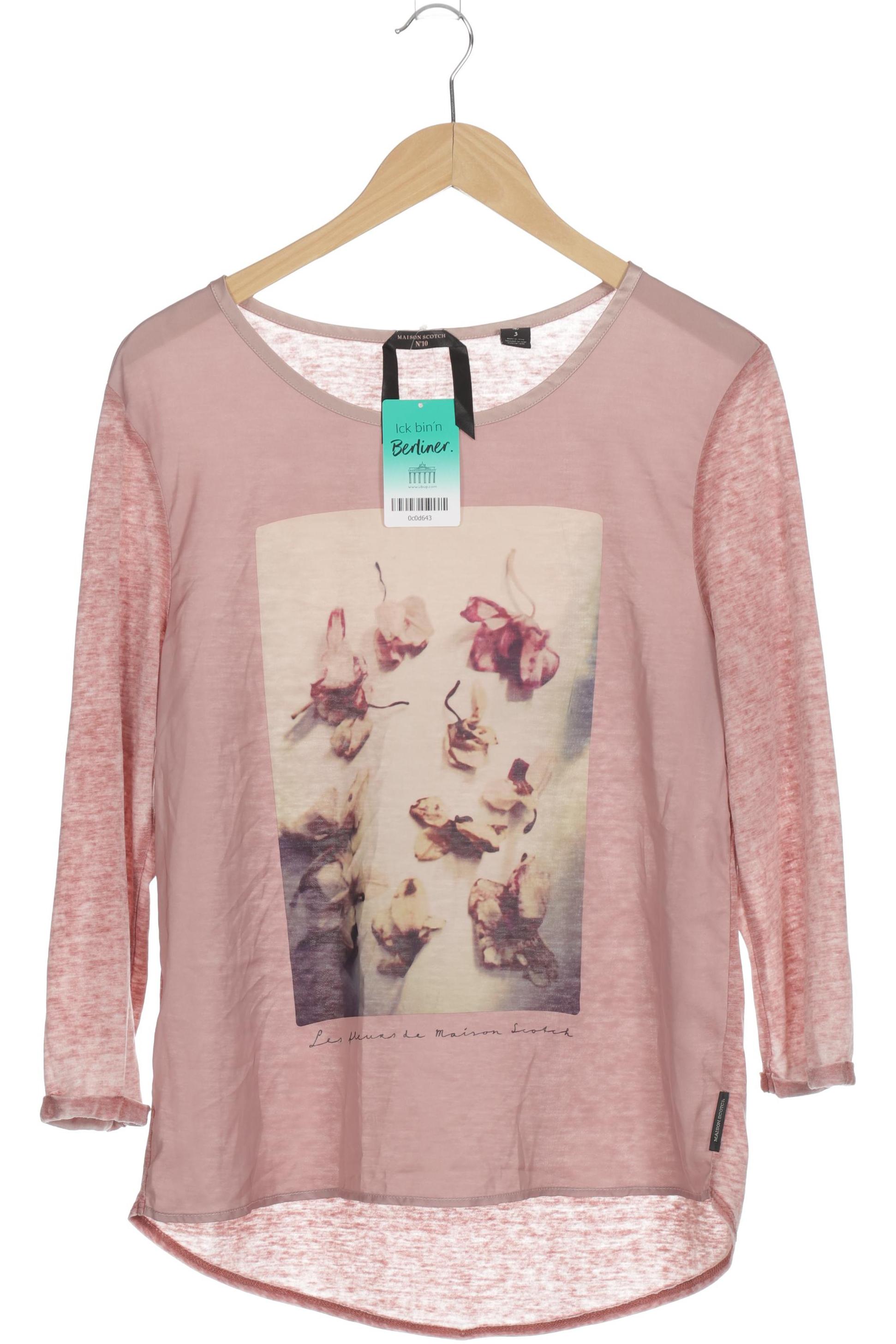 

Maison Scotch Damen Bluse, pink, Gr. 40