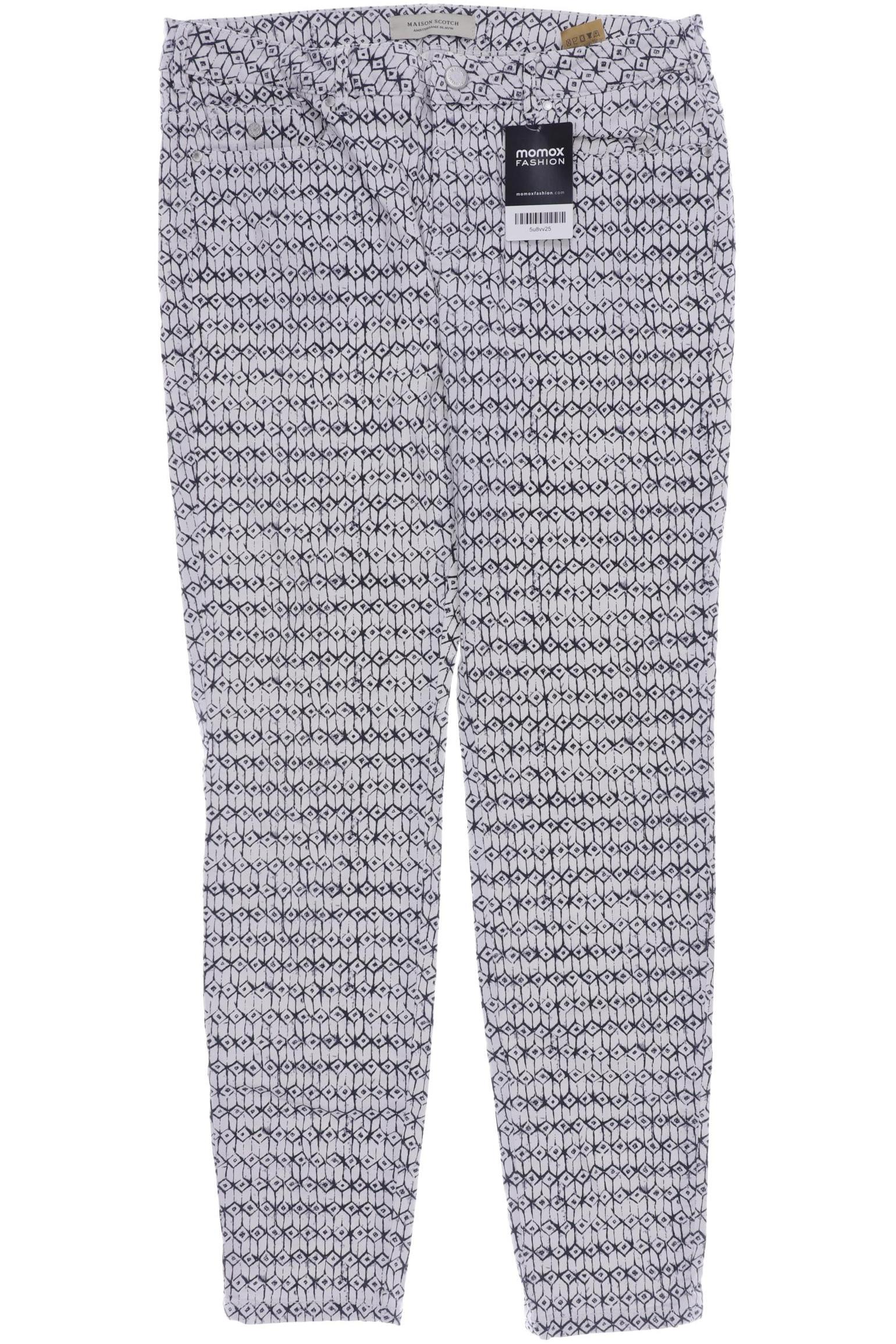 

Maison Scotch Damen Stoffhose, weiß, Gr. 42