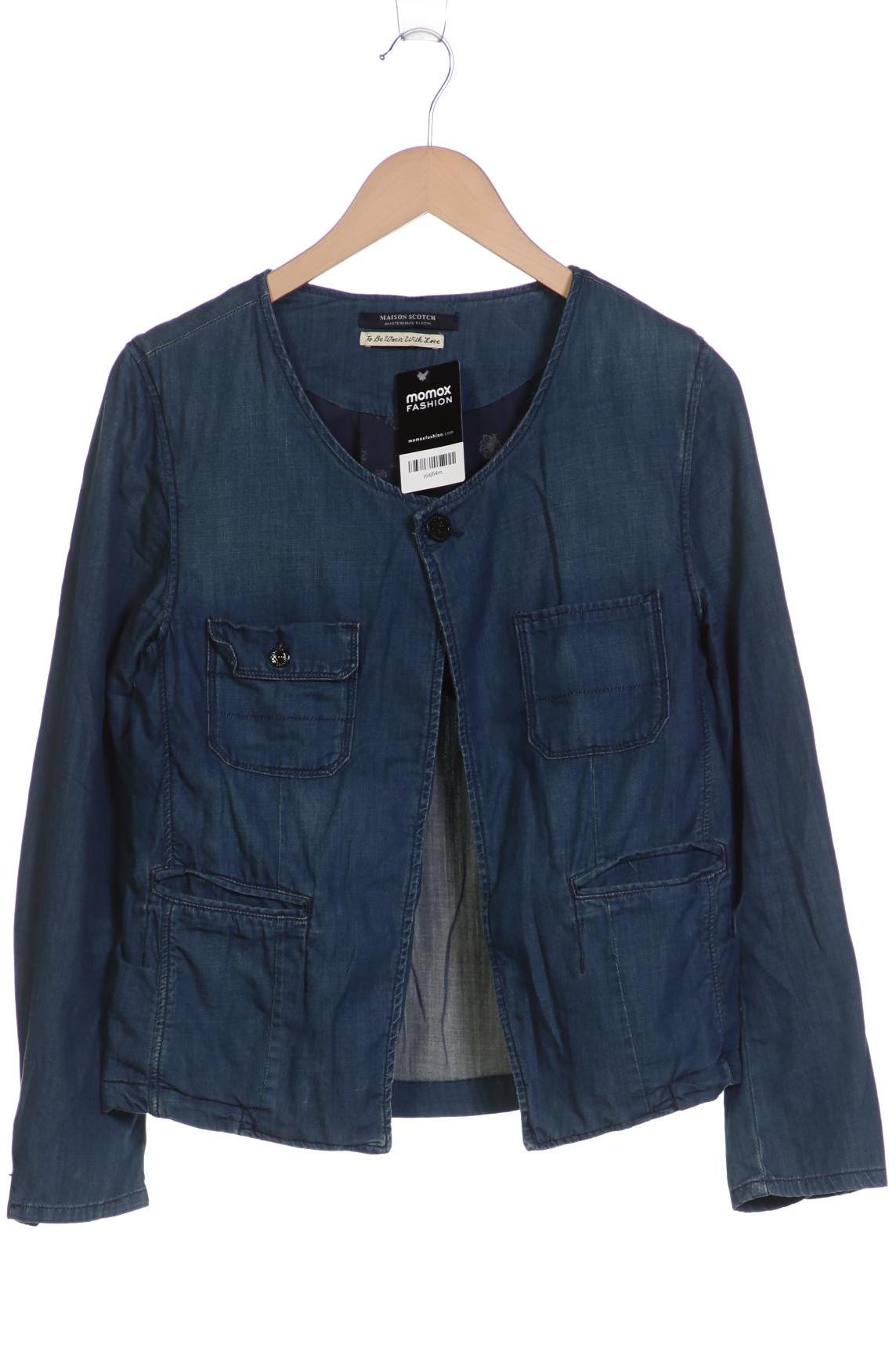 

Maison Scotch Damen Jacke, blau, Gr. 38
