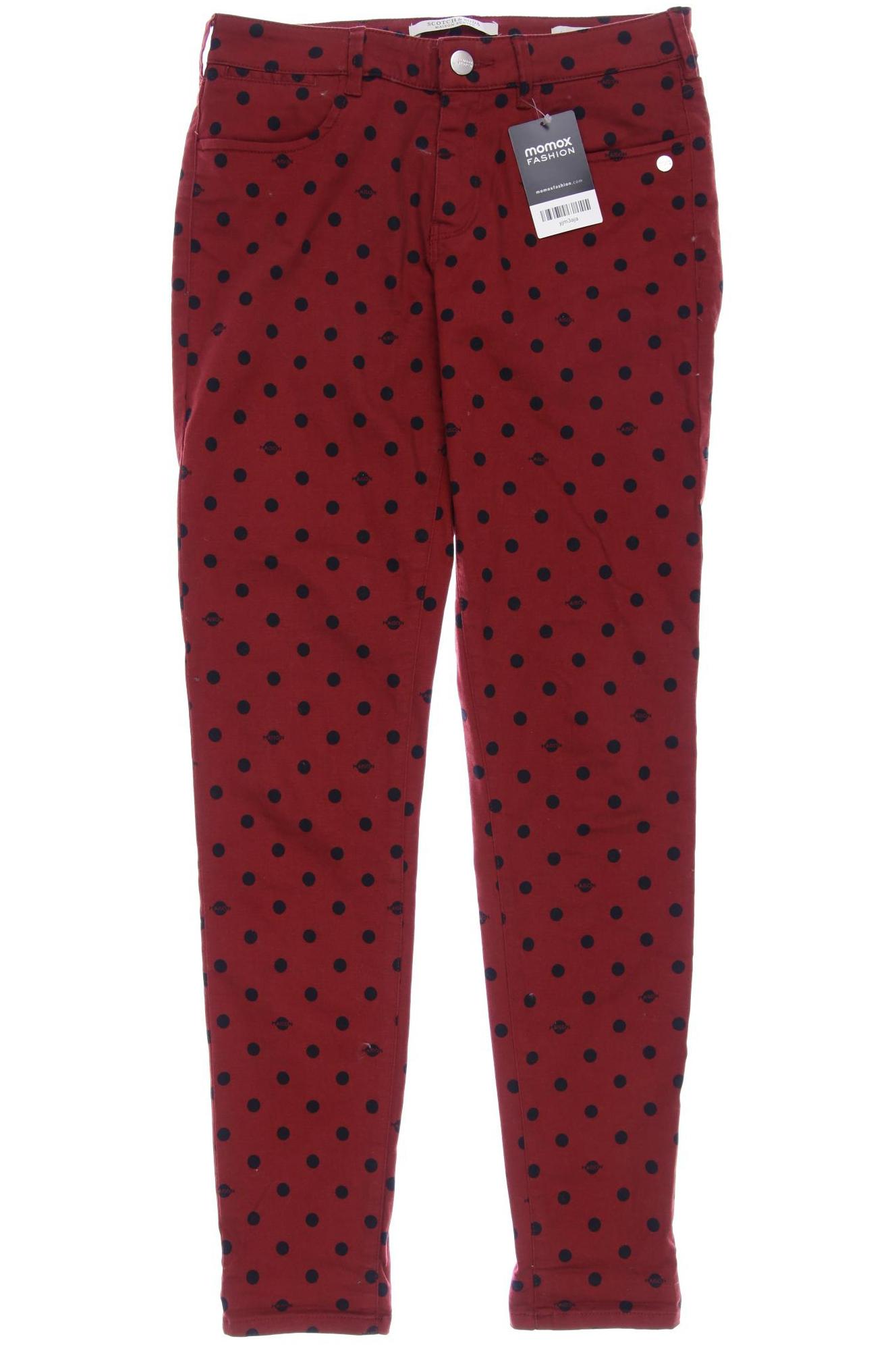 

Maison Scotch Damen Jeans, rot