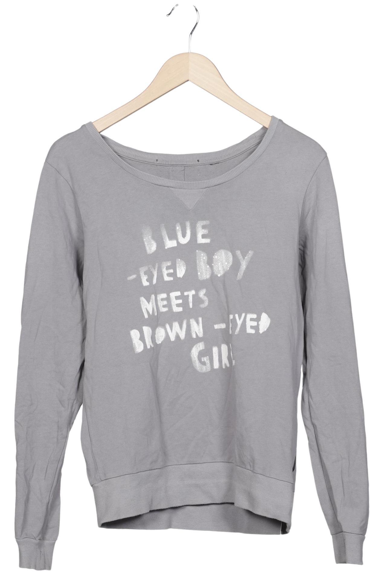 

Maison Scotch Damen Sweatshirt, grau, Gr. 38