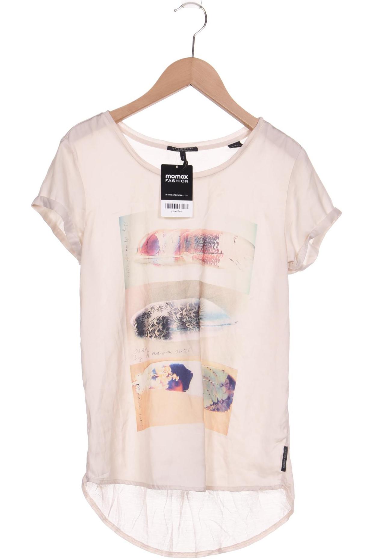 

Maison Scotch Damen T-Shirt, beige