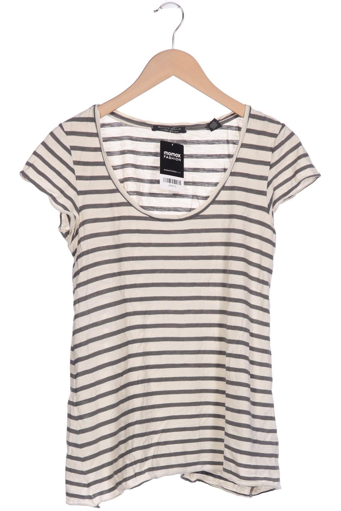 

Maison Scotch Damen T-Shirt, beige, Gr. 36