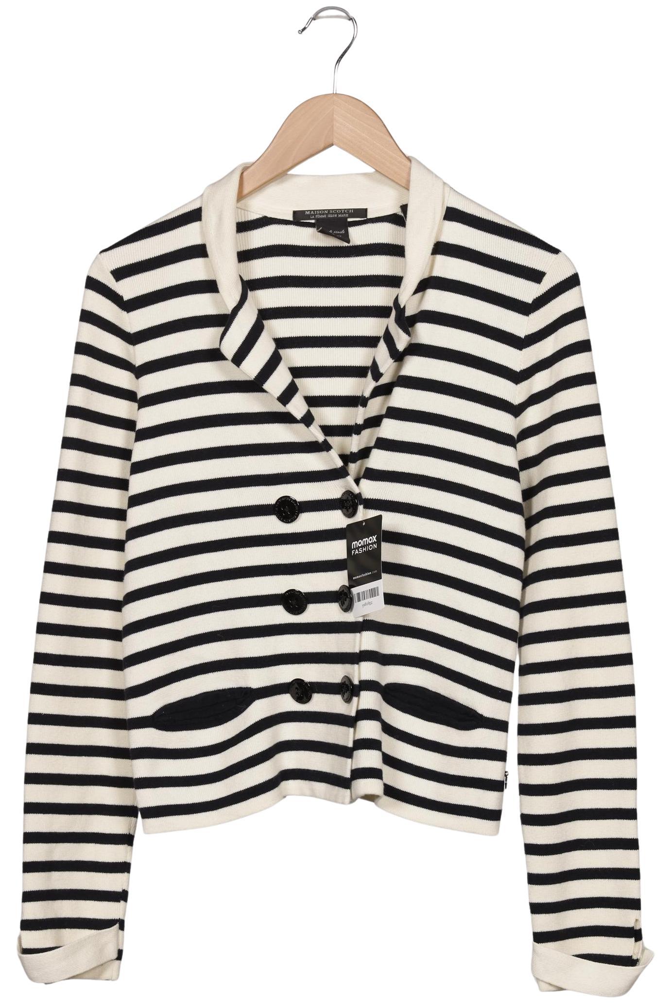 

Maison Scotch Damen Strickjacke, cremeweiß, Gr. 40
