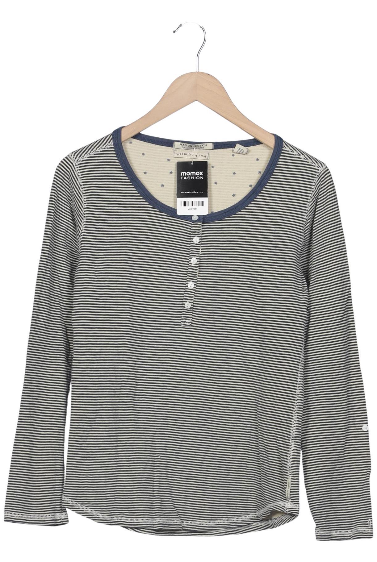 

Maison Scotch Damen Langarmshirt, mehrfarbig, Gr. 40