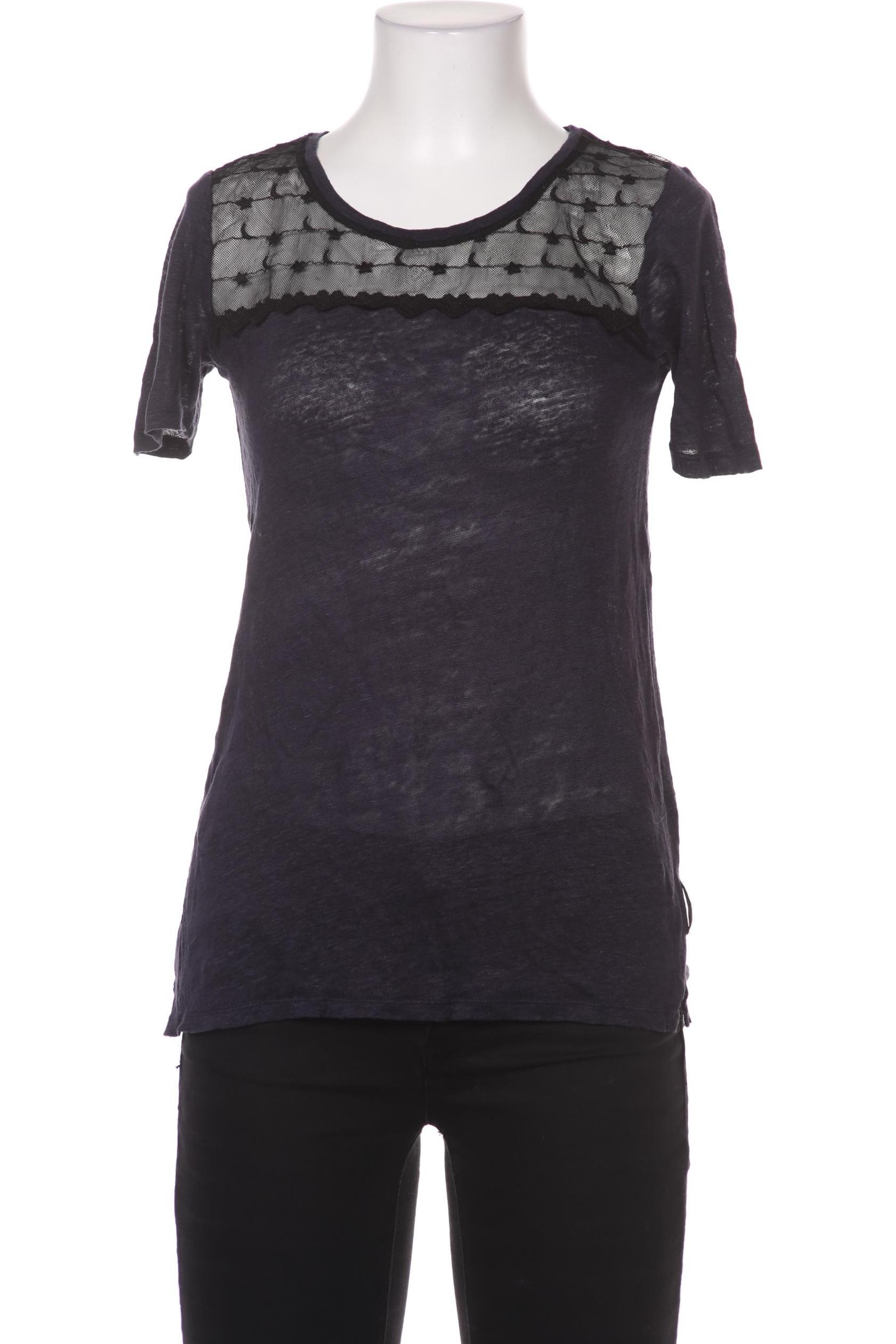 

Maison Scotch Damen T-Shirt, marineblau, Gr. 34