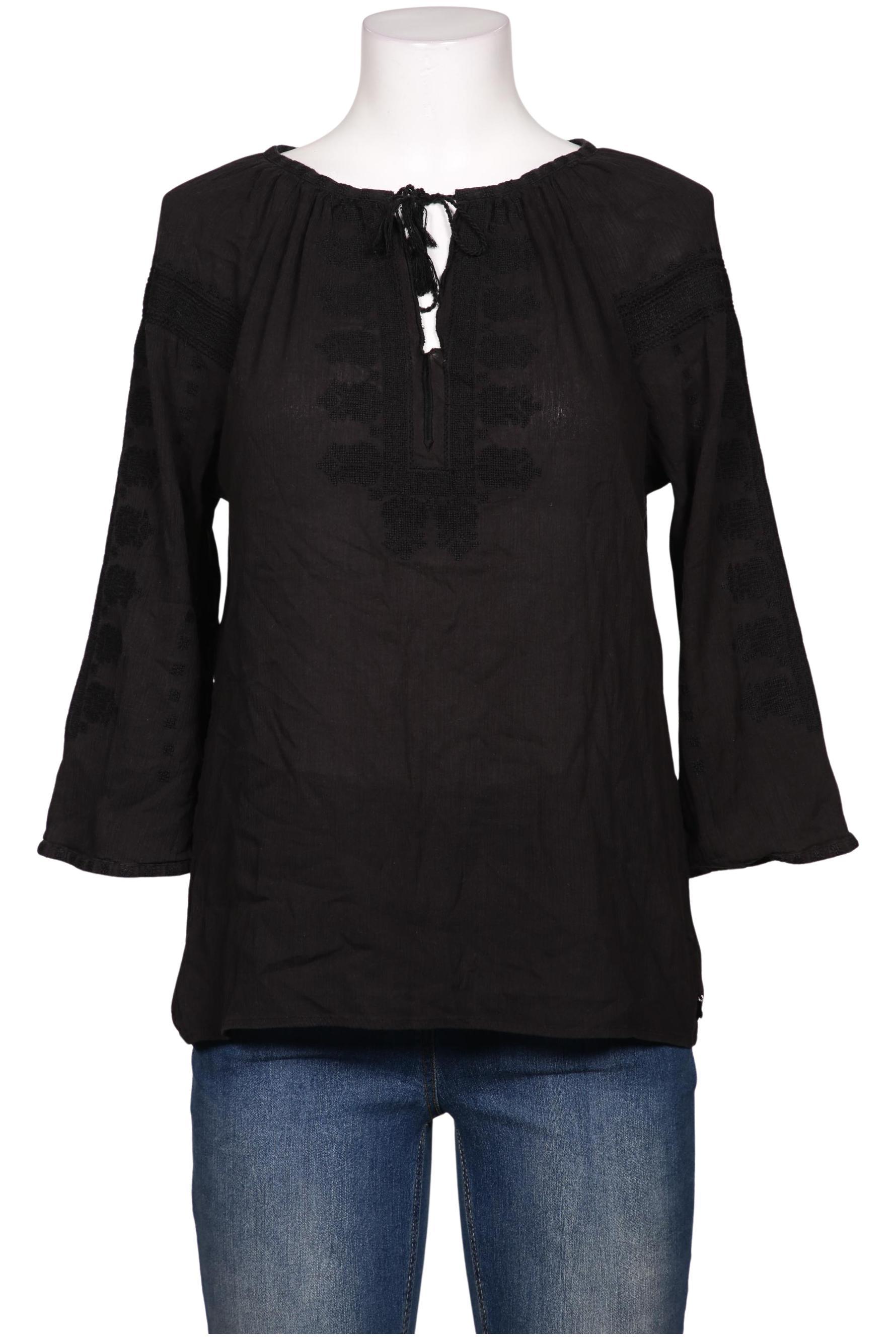 

Maison Scotch Damen Bluse, schwarz, Gr. 38