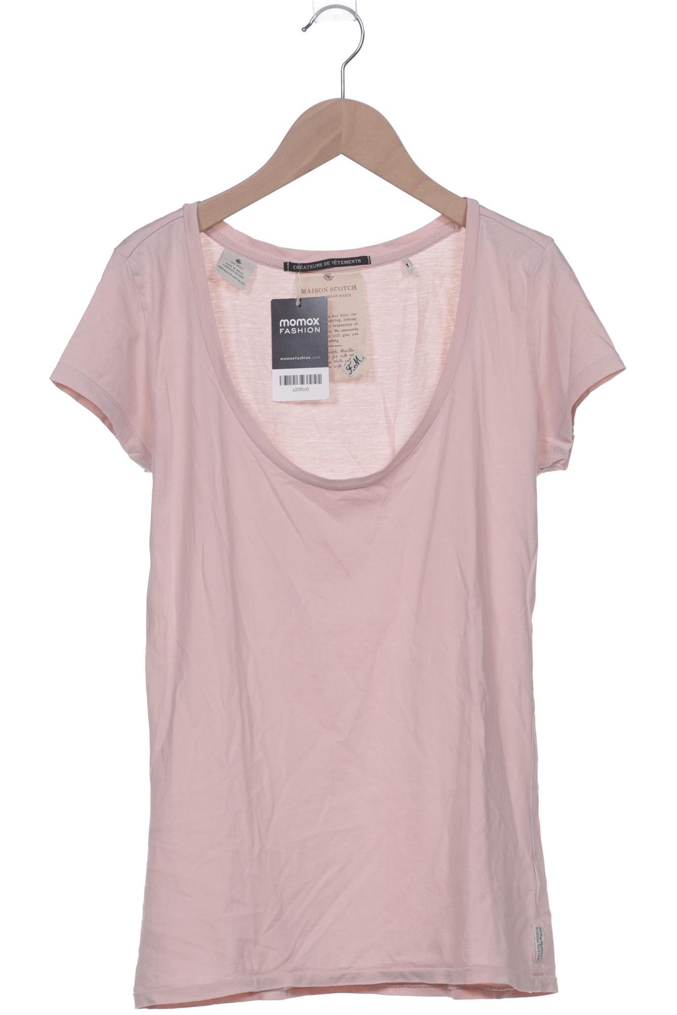 

Maison Scotch Damen T-Shirt, pink, Gr. 36