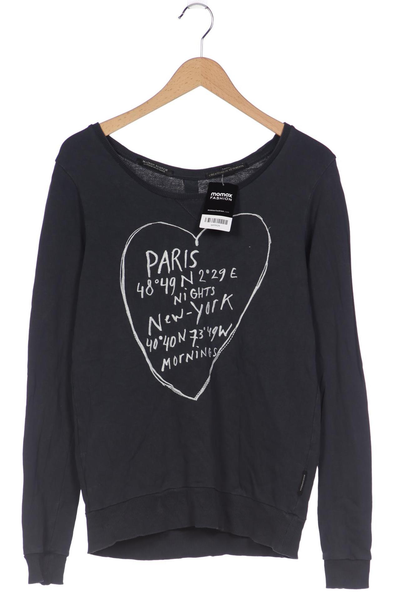 

Maison Scotch Damen Sweatshirt, grau, Gr. 36