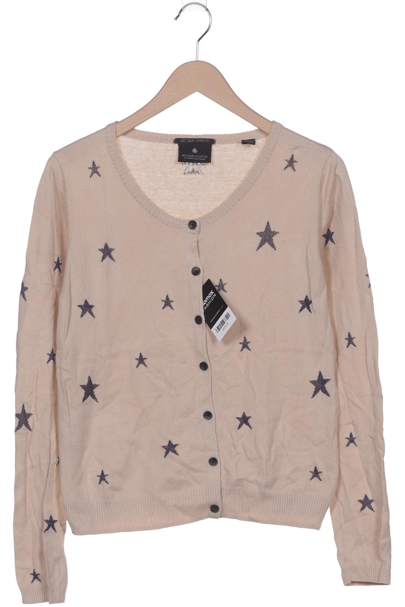 

Maison Scotch Damen Strickjacke, beige, Gr. 40