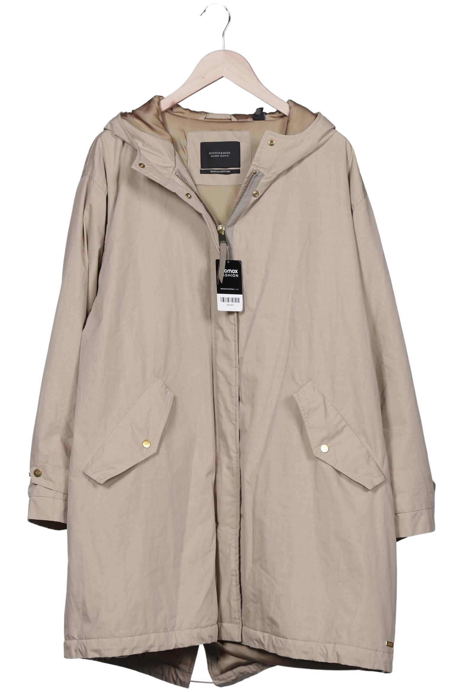 

Maison Scotch Damen Mantel, beige, Gr. 42