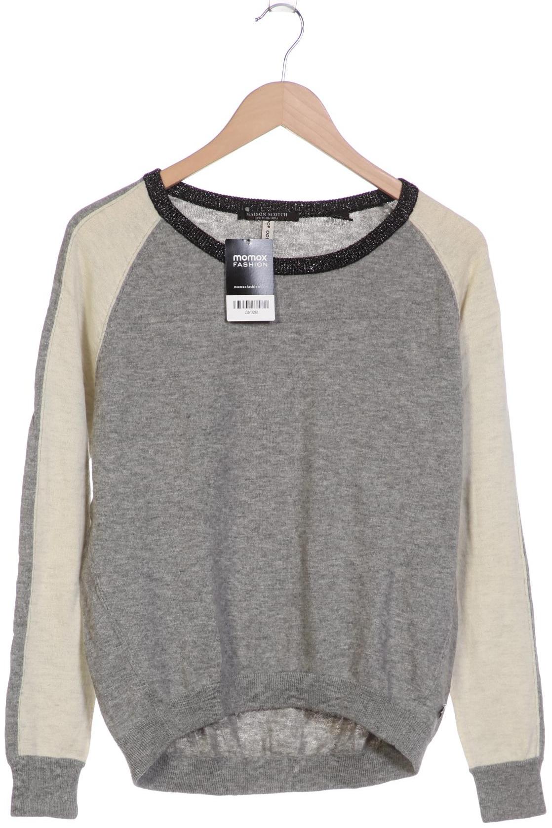 

Maison Scotch Damen Pullover, grau, Gr. 36