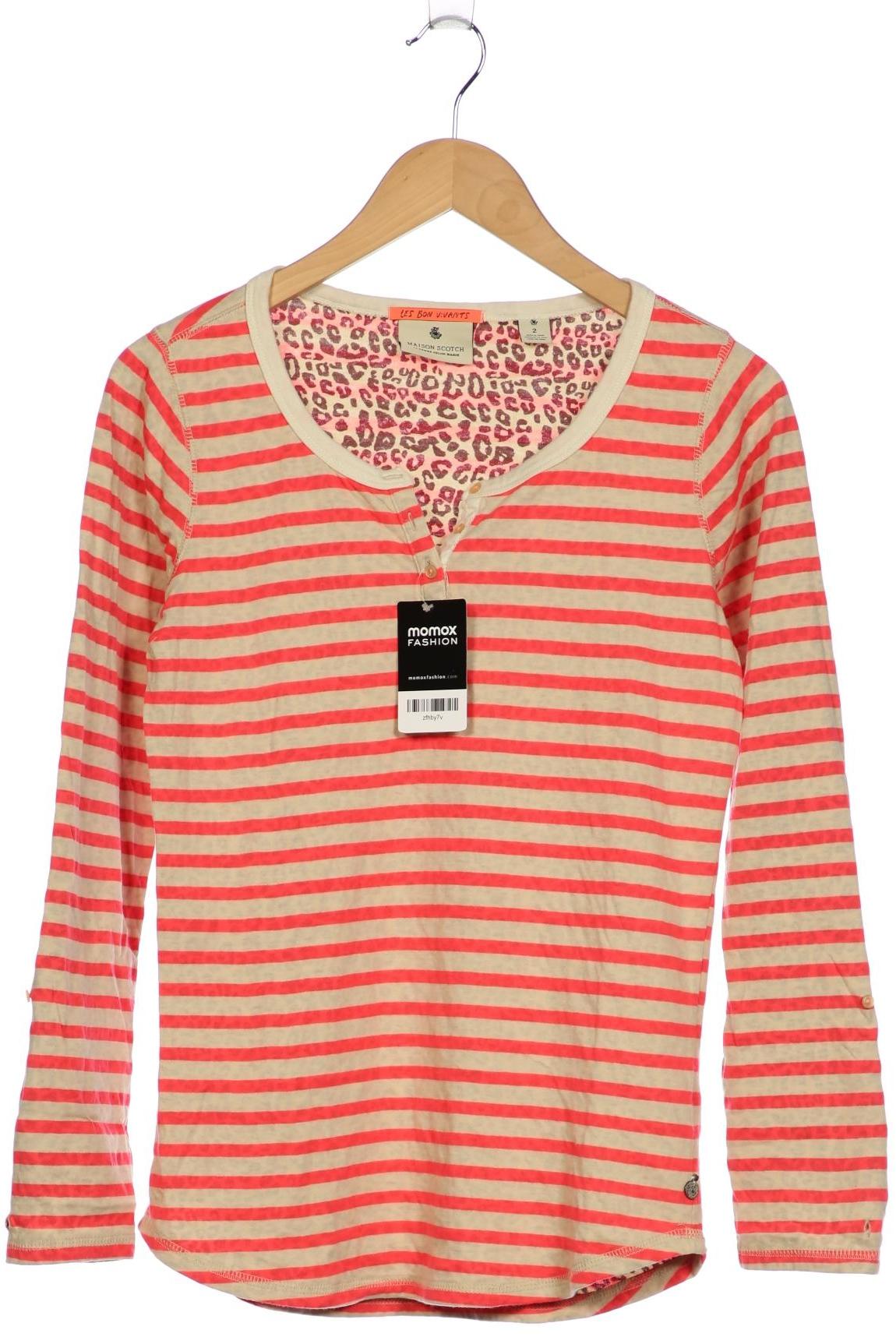 

Maison Scotch Damen Langarmshirt, beige, Gr. 38