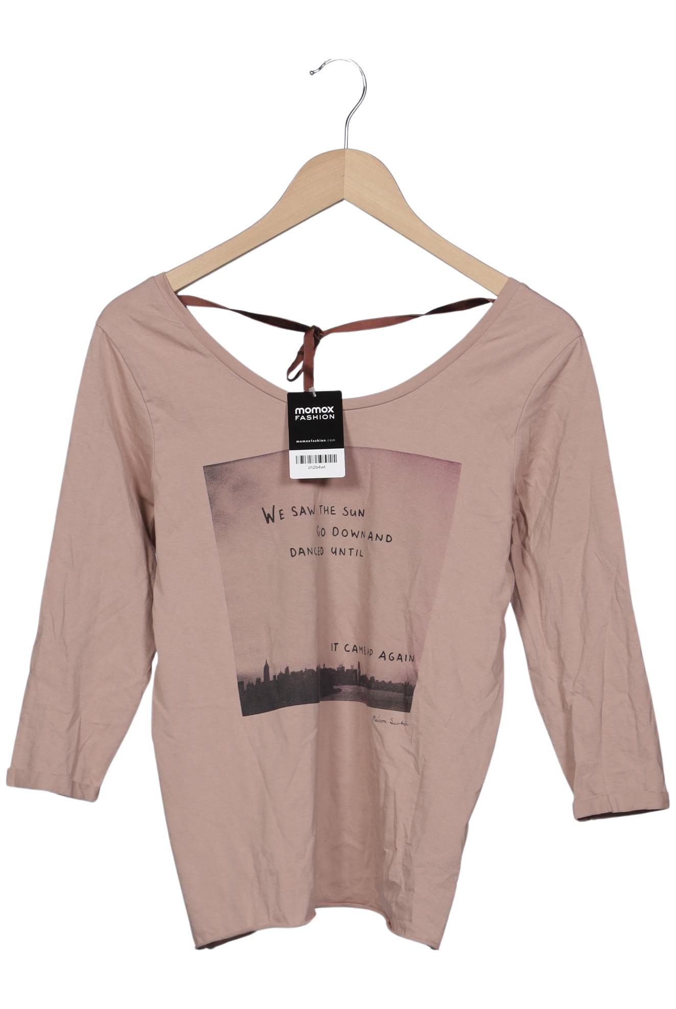 

Maison Scotch Damen Langarmshirt, pink, Gr. 36