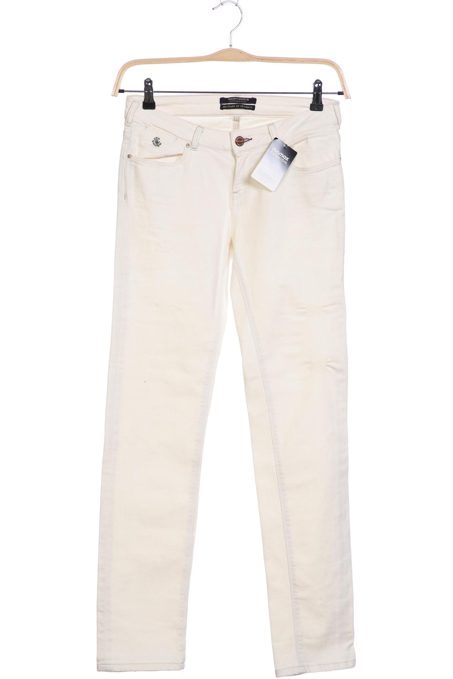 

Maison Scotch Damen Jeans, cremeweiß, Gr. 29