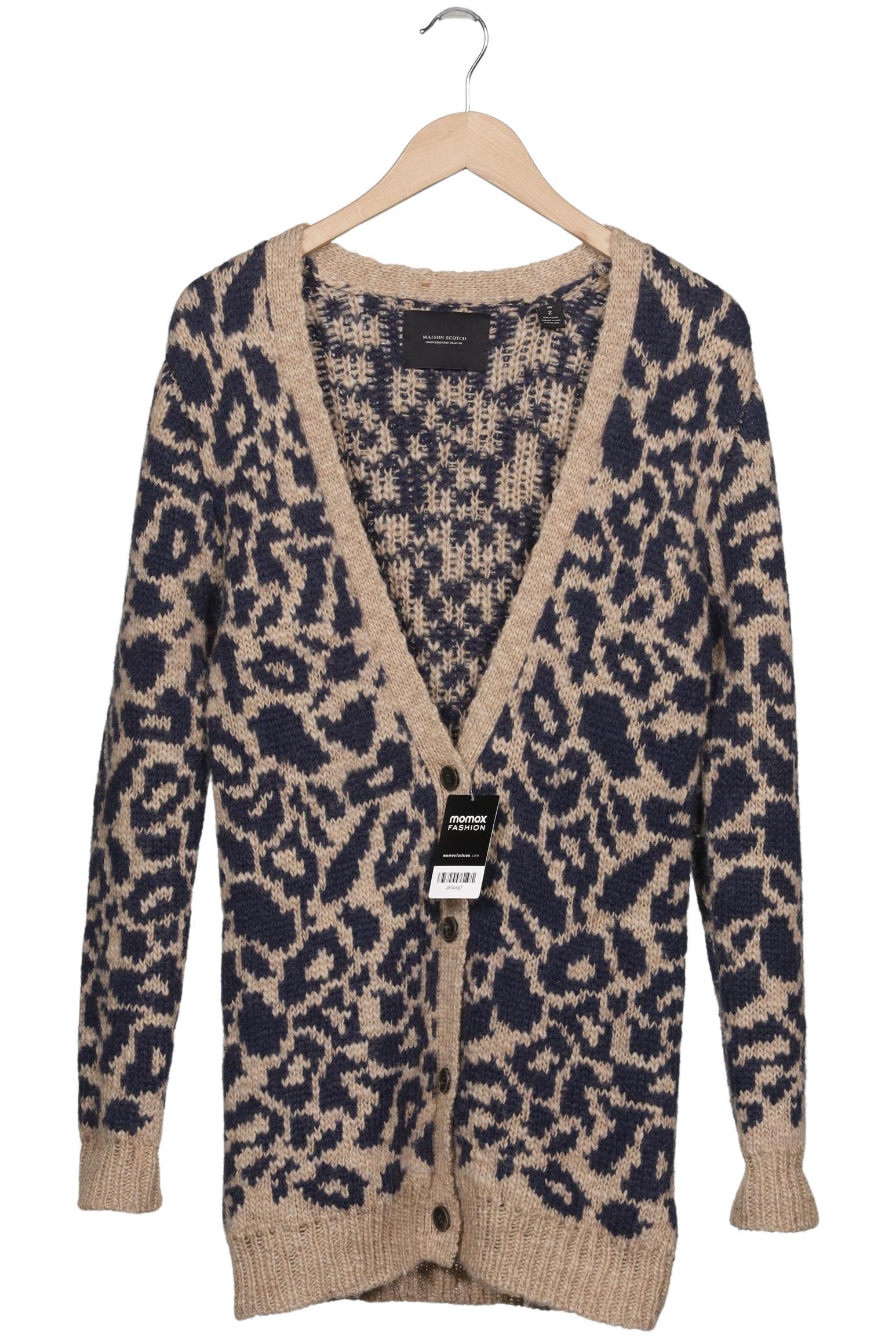 

Maison Scotch Damen Strickjacke, mehrfarbig, Gr. 38