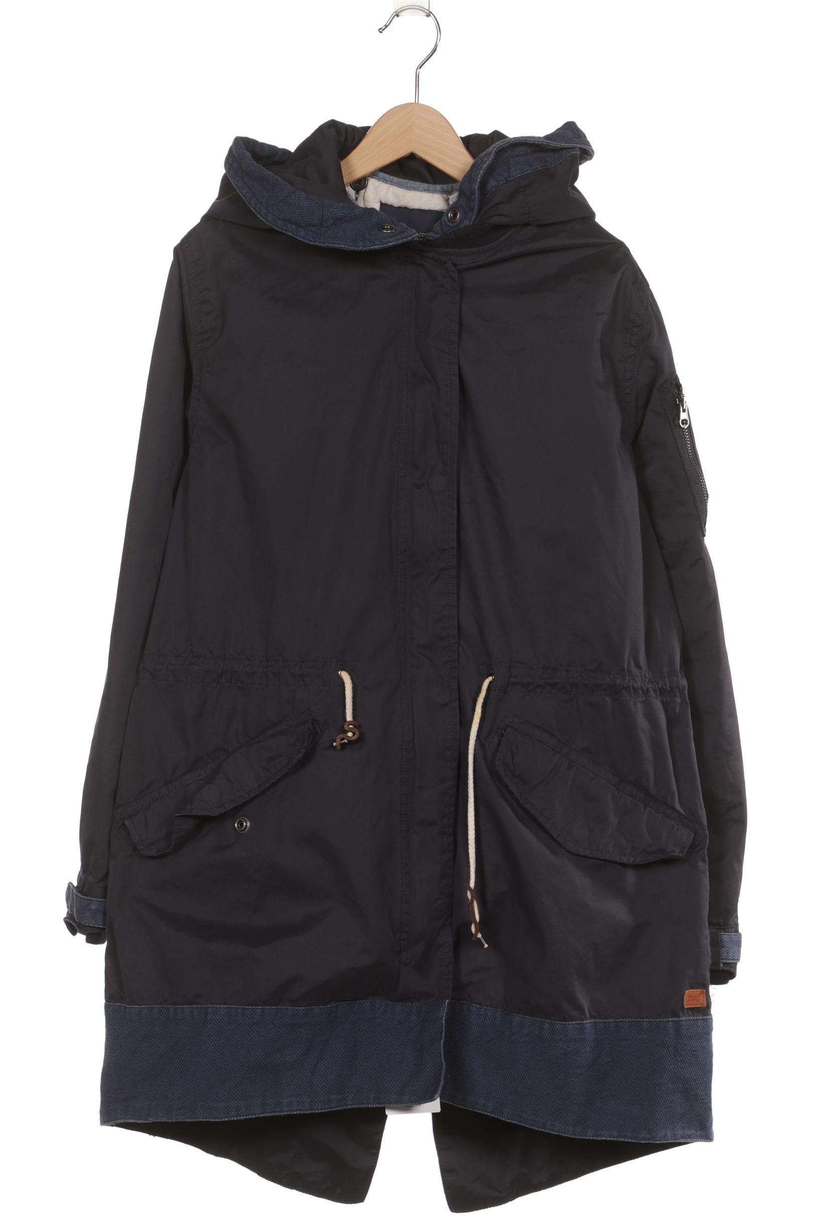

Maison Scotch Damen Mantel, blau, Gr. 38
