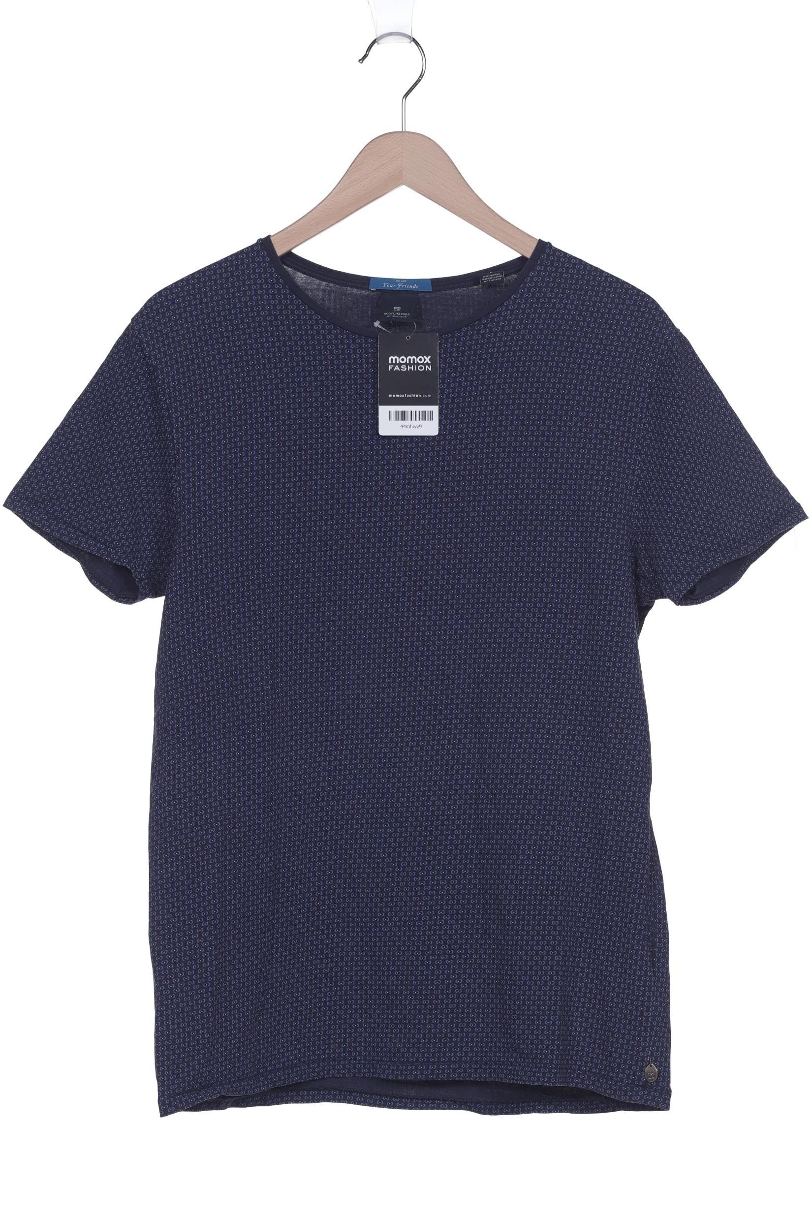 

Maison Scotch Herren T-Shirt, marineblau, Gr. 52