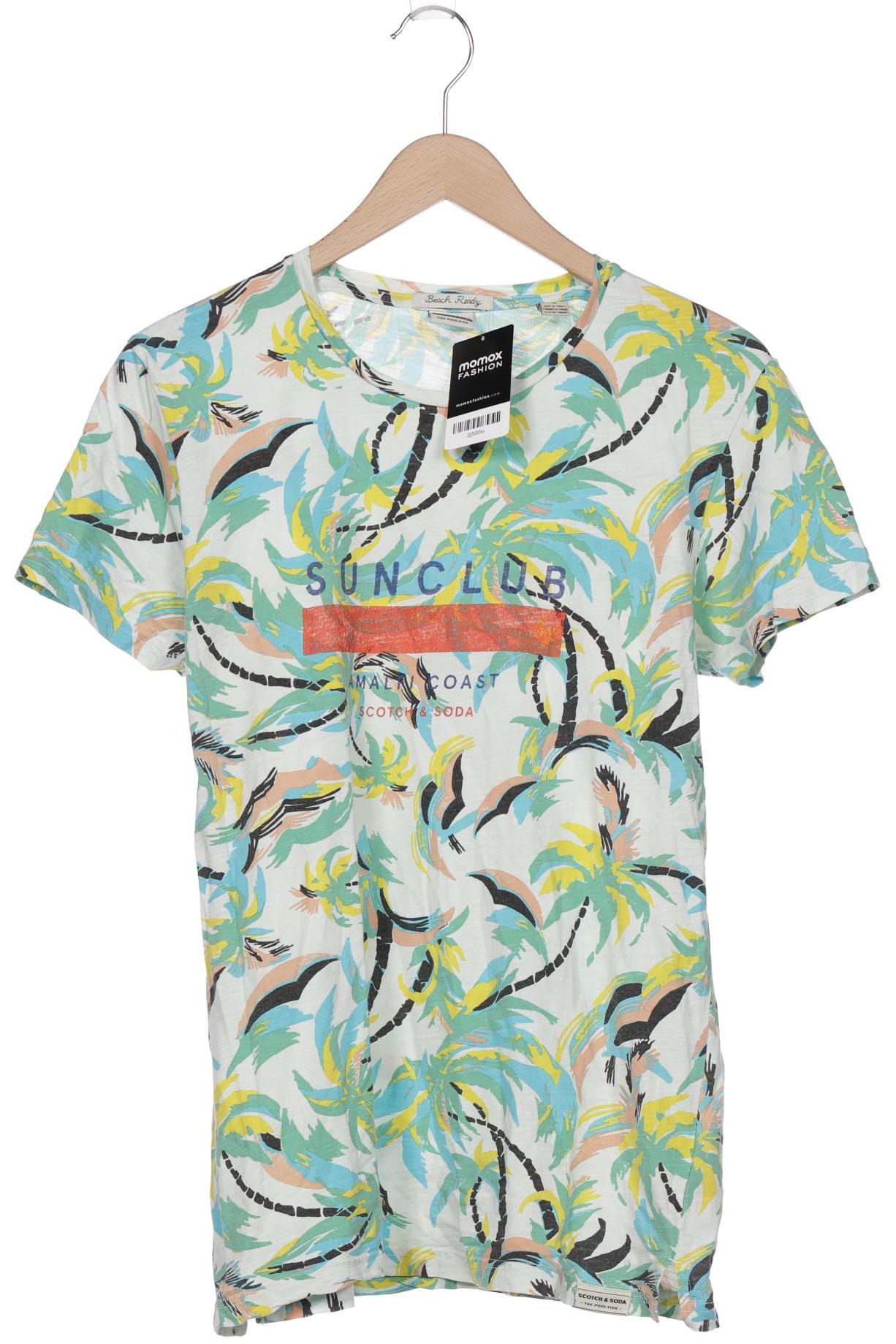 

Maison Scotch Herren T-Shirt, hellgrün, Gr. 48