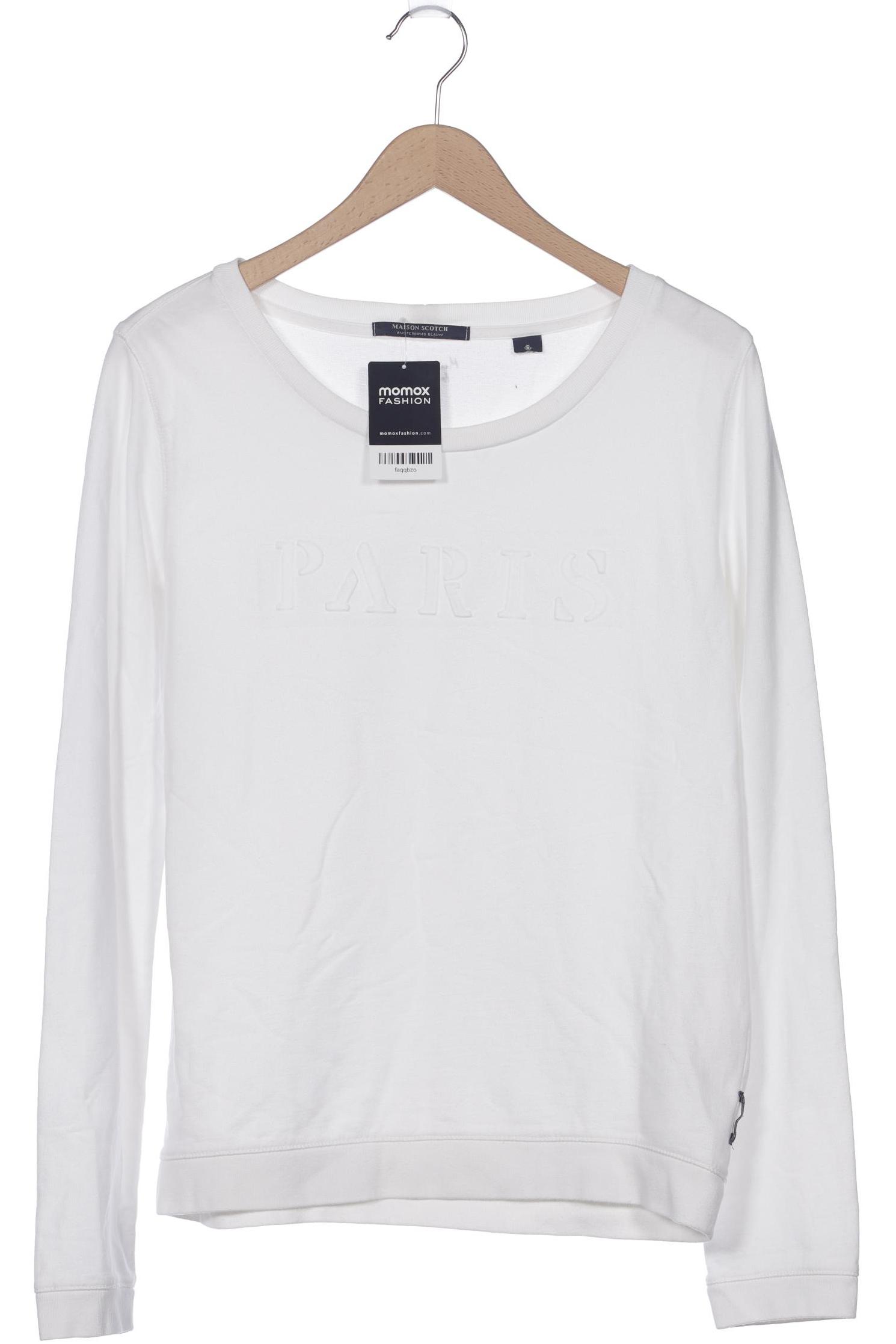 

Maison Scotch Herren Sweatshirt, weiß