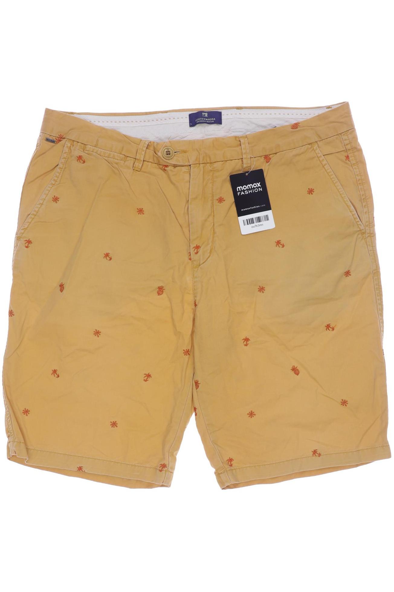 

Maison Scotch Herren Shorts, orange, Gr. 33