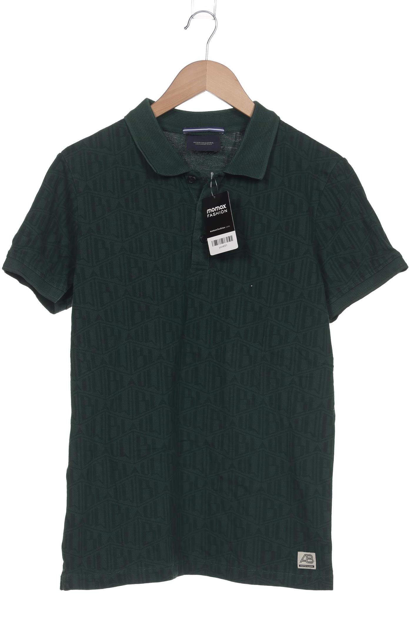 

Maison Scotch Herren Poloshirt, grün, Gr. 48