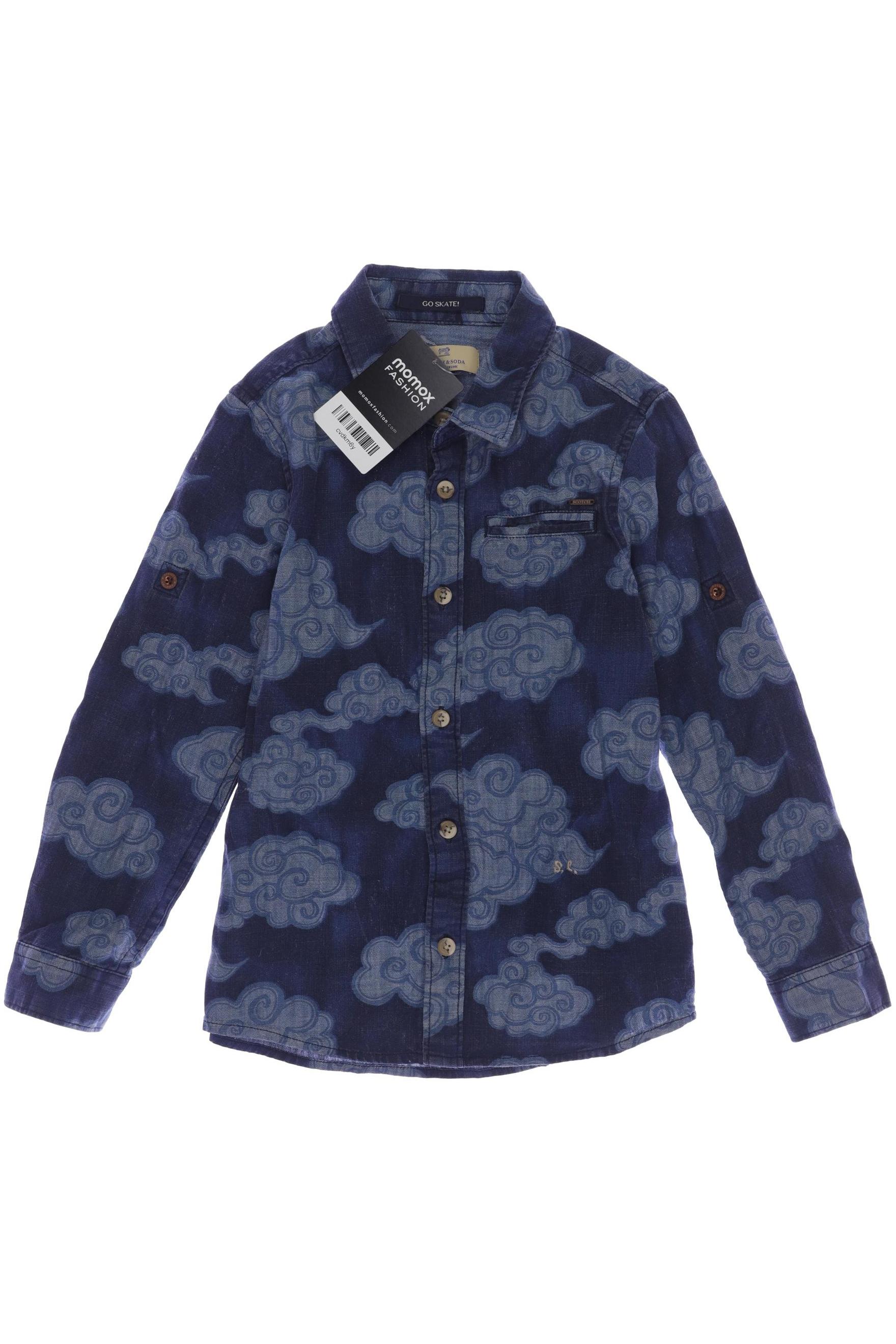 

Maison Scotch Jungen Hemd, blau