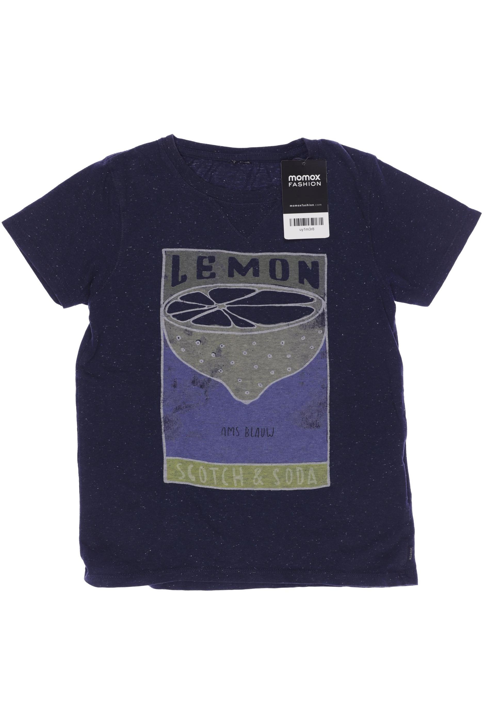 

Maison Scotch Herren T-Shirt, blau, Gr. 140