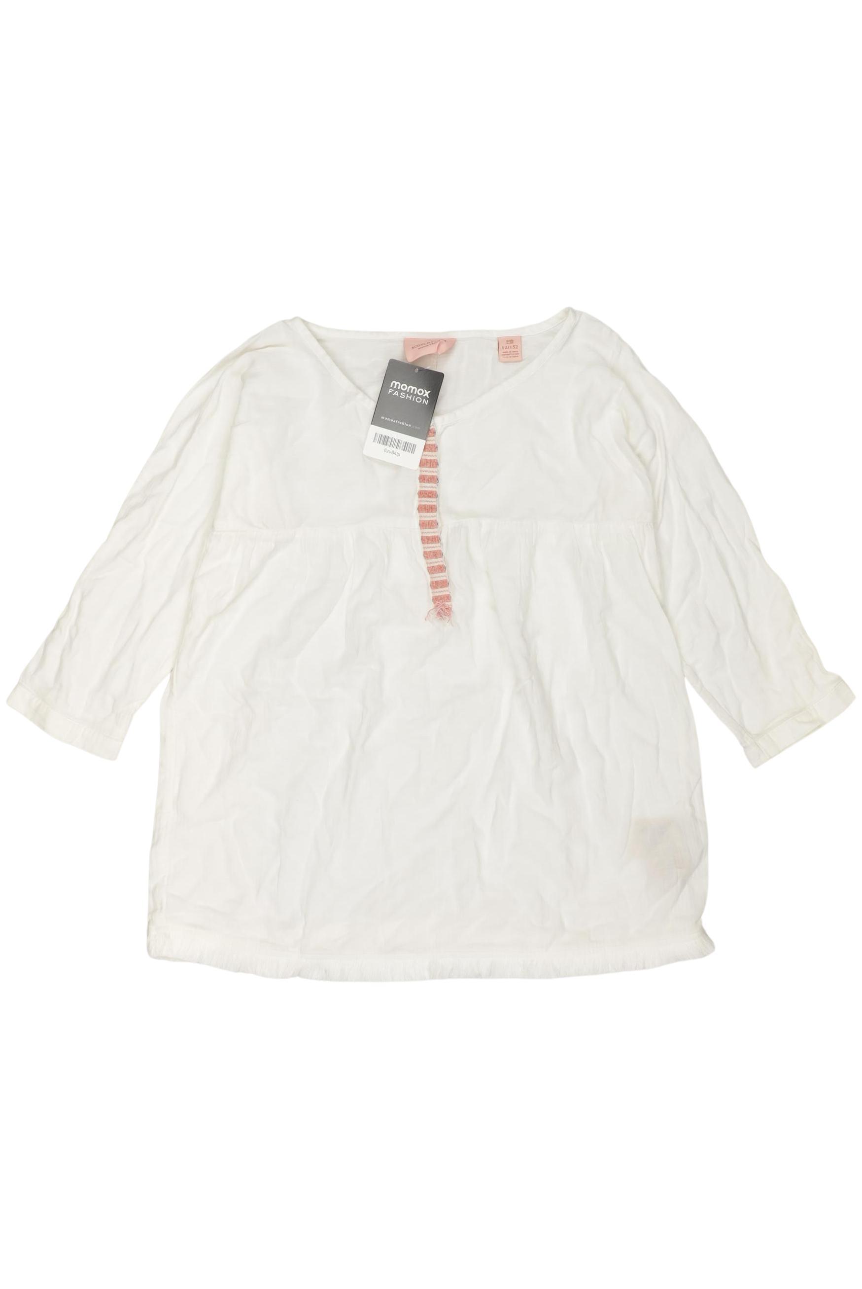 

Maison Scotch Mädchen Bluse, weiß, Gr. 152