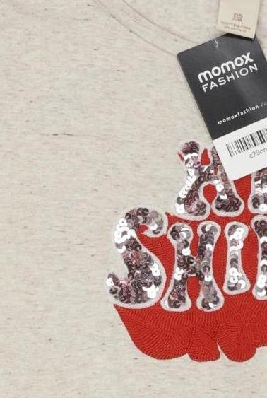 Thumbnail - Maison Scotch Mädchen T-Shirt, beige, Gr. 140