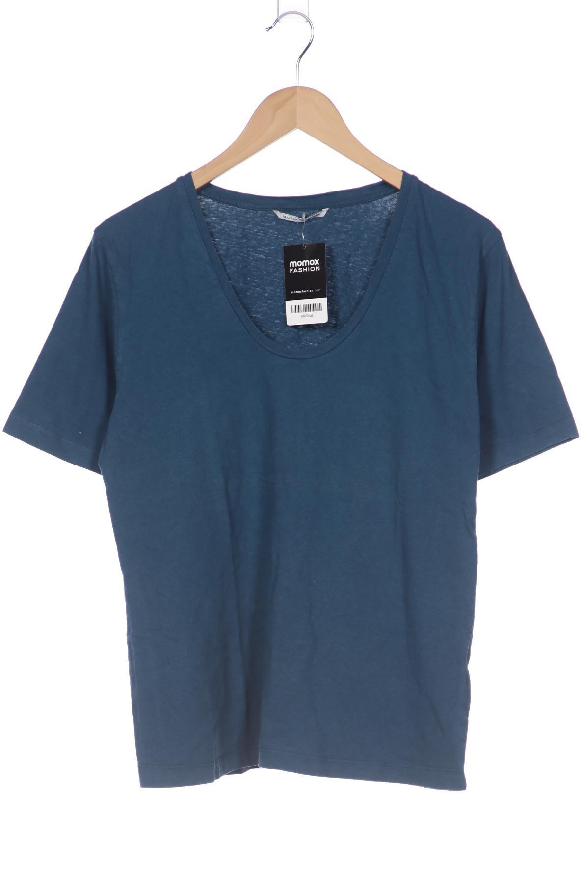 

Maison Standards Damen T-Shirt, blau, Gr. 38