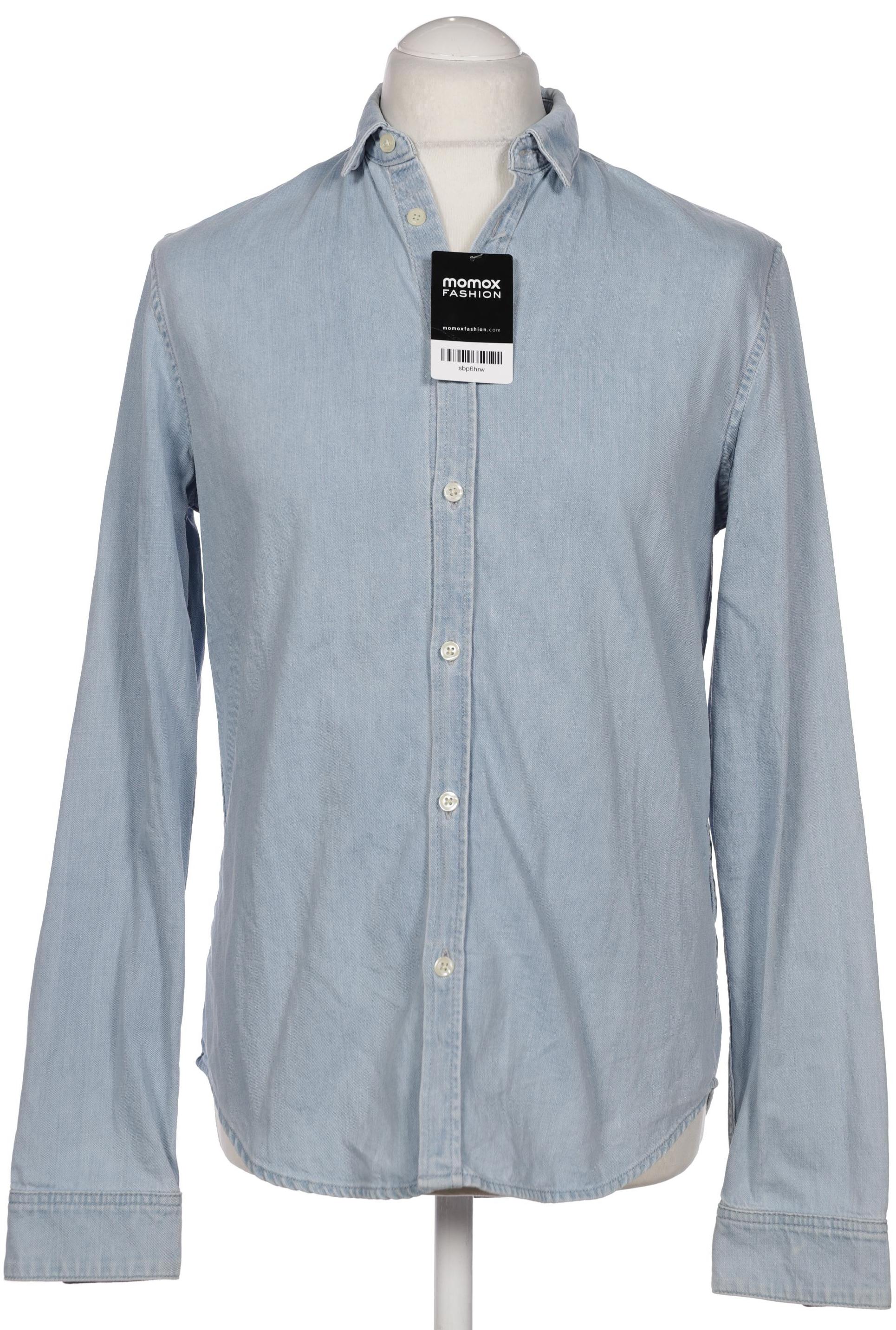 

Maison Standards Herren Hemd, blau, Gr. 46