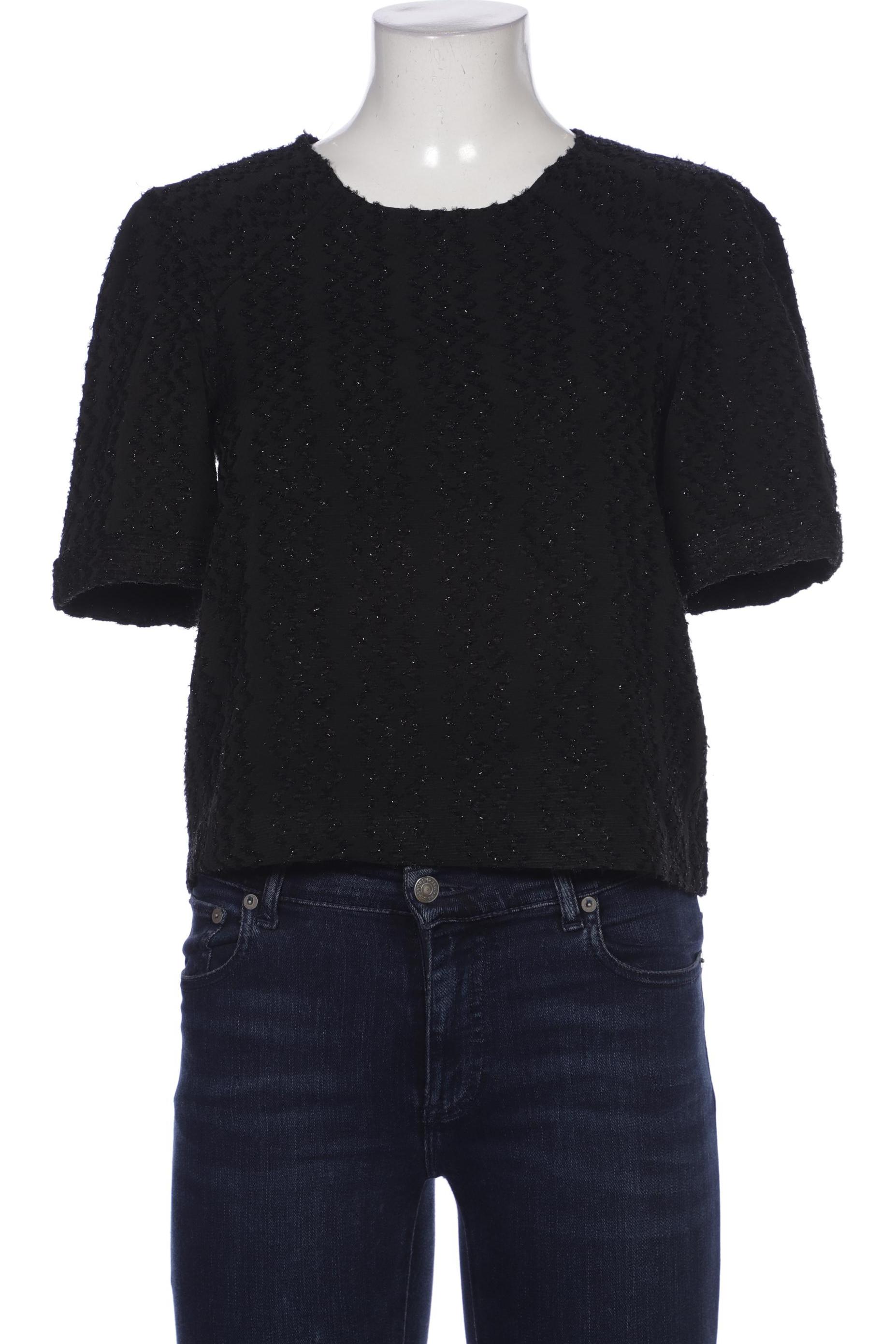 

maje Damen Bluse, schwarz, Gr. 38