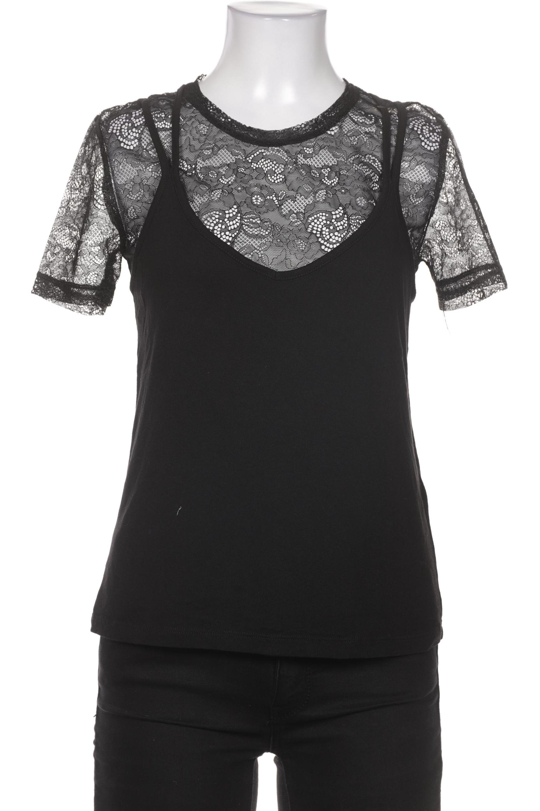 

maje Damen Bluse, schwarz, Gr. 36
