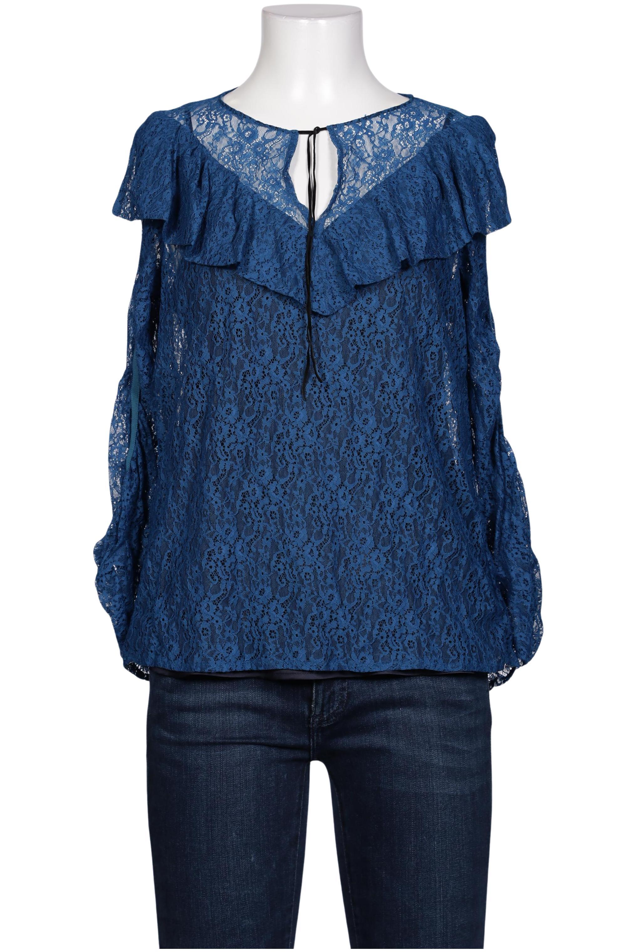 

maje Damen Bluse, blau, Gr. 38