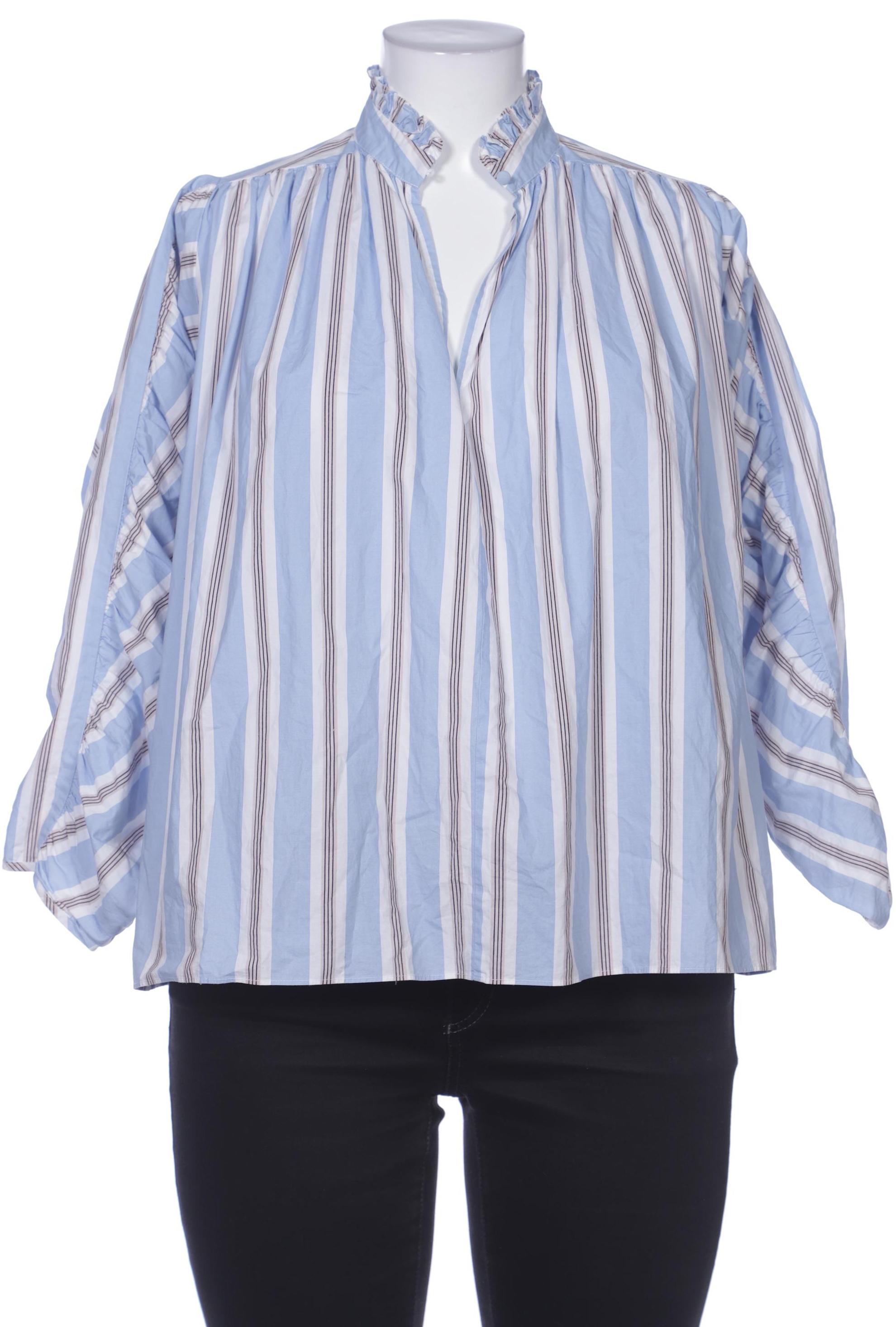 

maje Damen Bluse, hellblau, Gr. 42