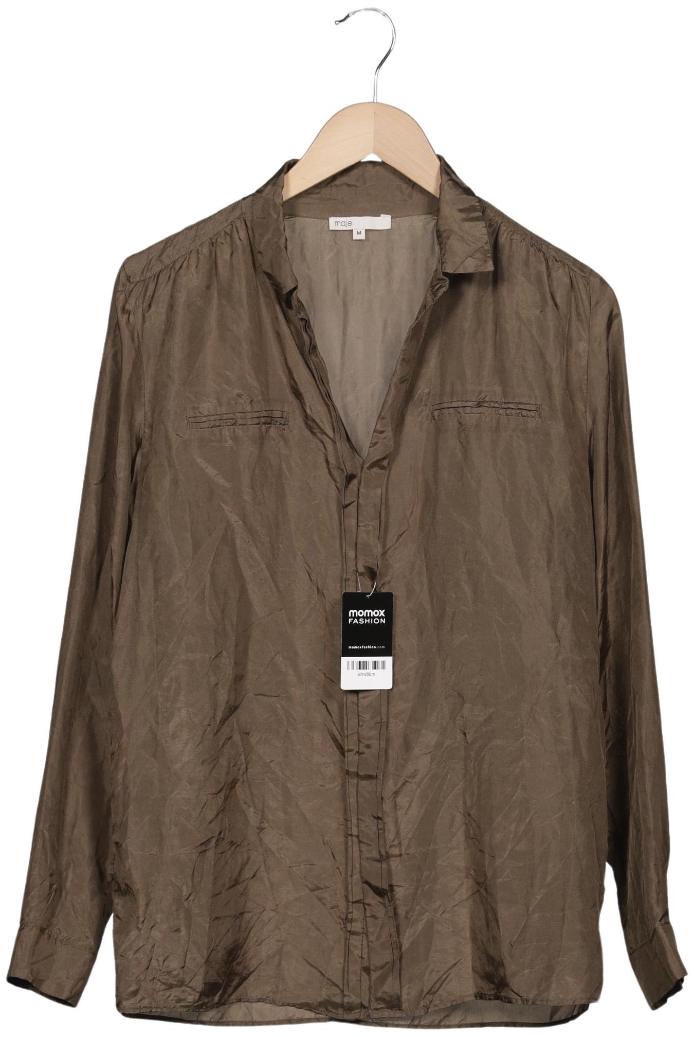 

maje Damen Bluse, grün, Gr. 38