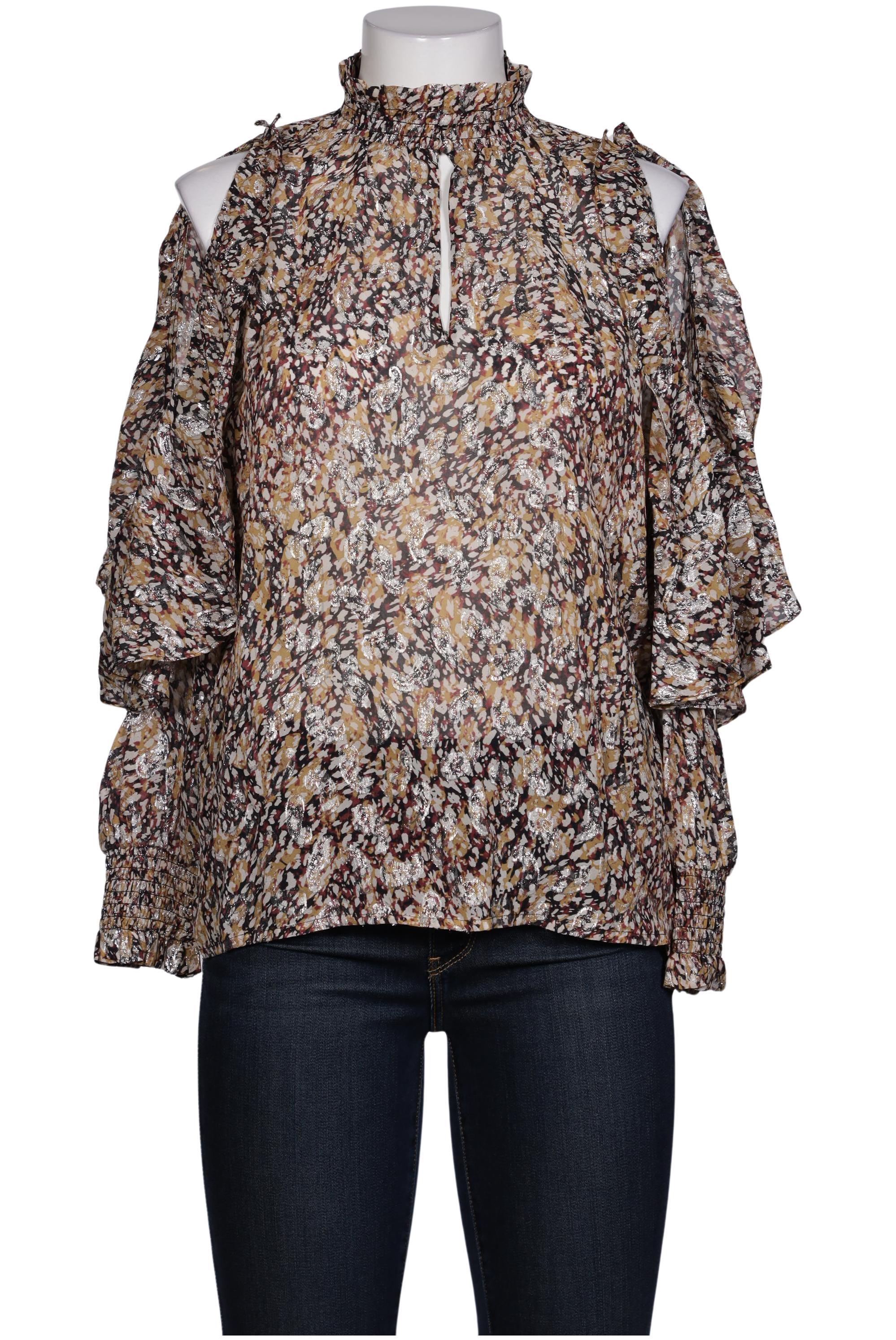 

maje Damen Bluse, silber, Gr. 36