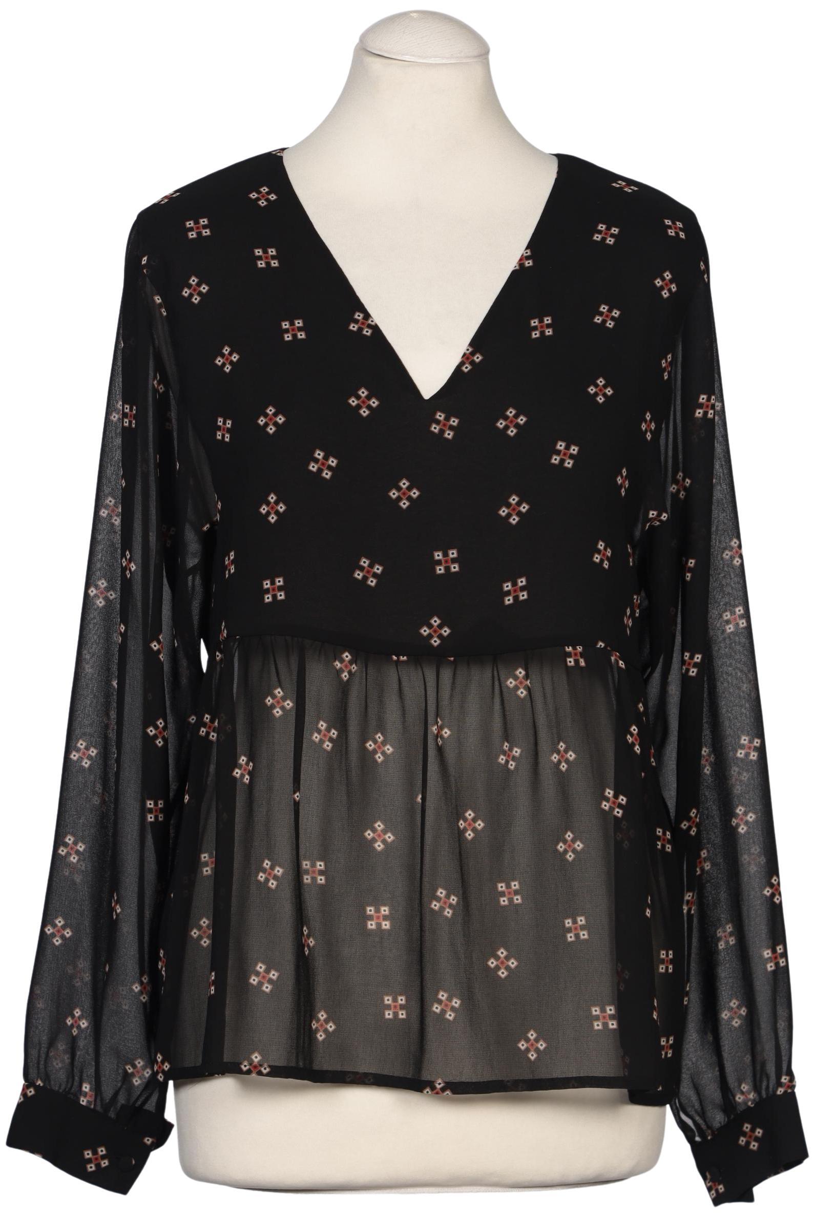 

maje Damen Bluse, schwarz, Gr. 36