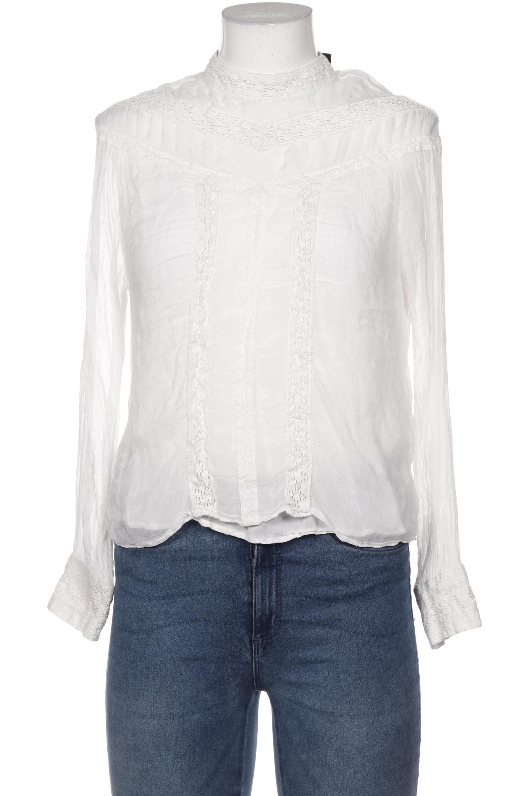 

maje Damen Bluse, weiß, Gr. 42