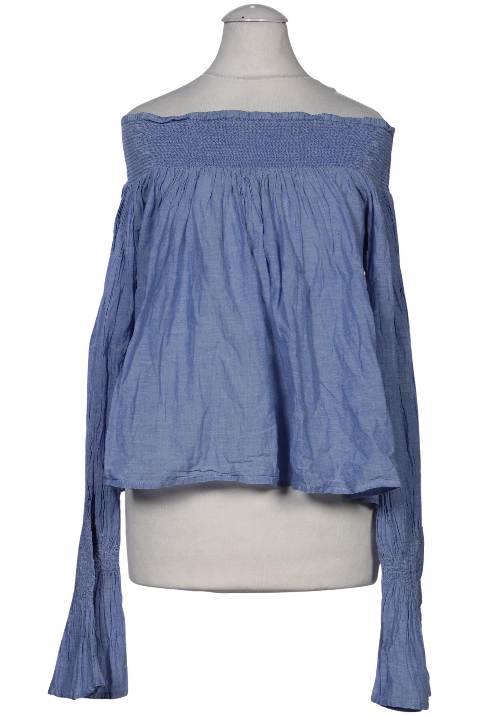 

maje Damen Bluse, hellblau, Gr. 38