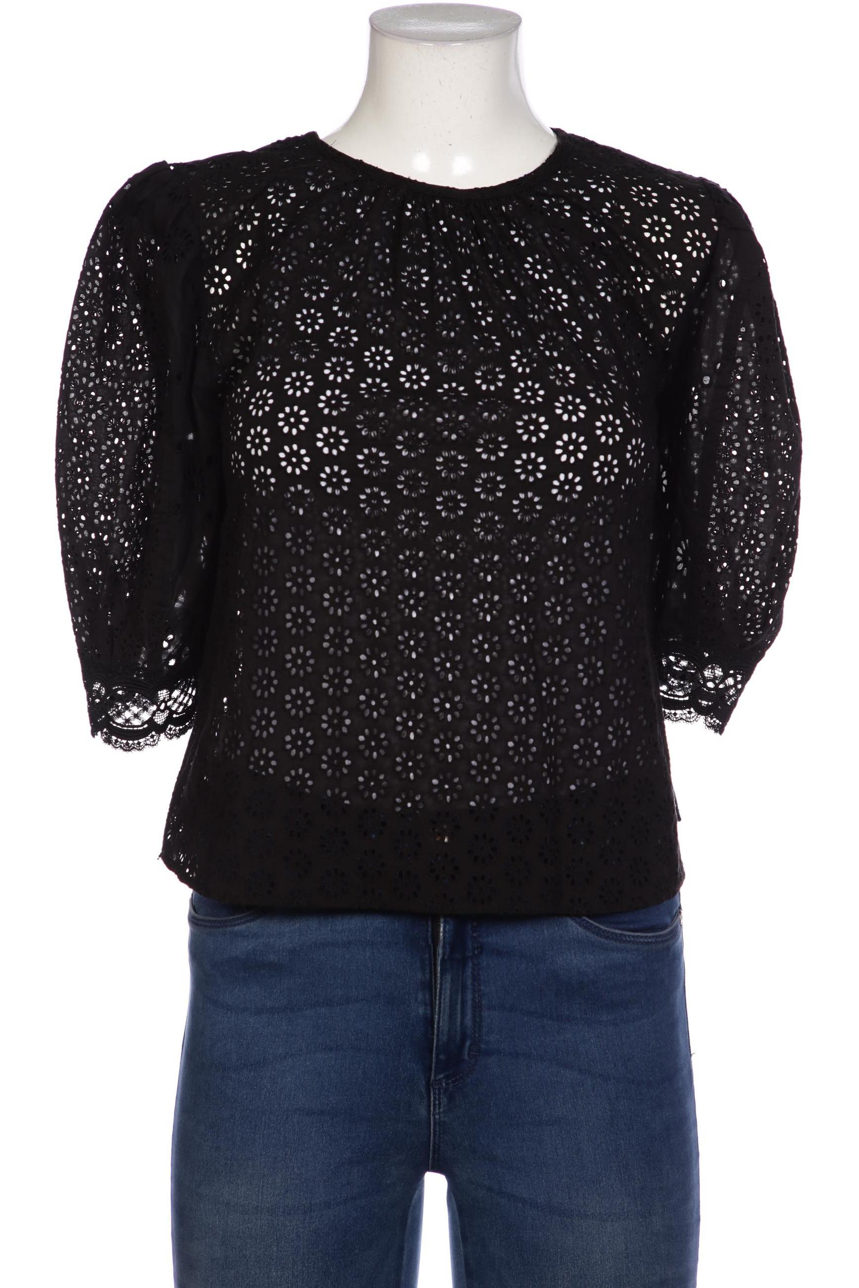 

maje Damen Bluse, schwarz, Gr. 38