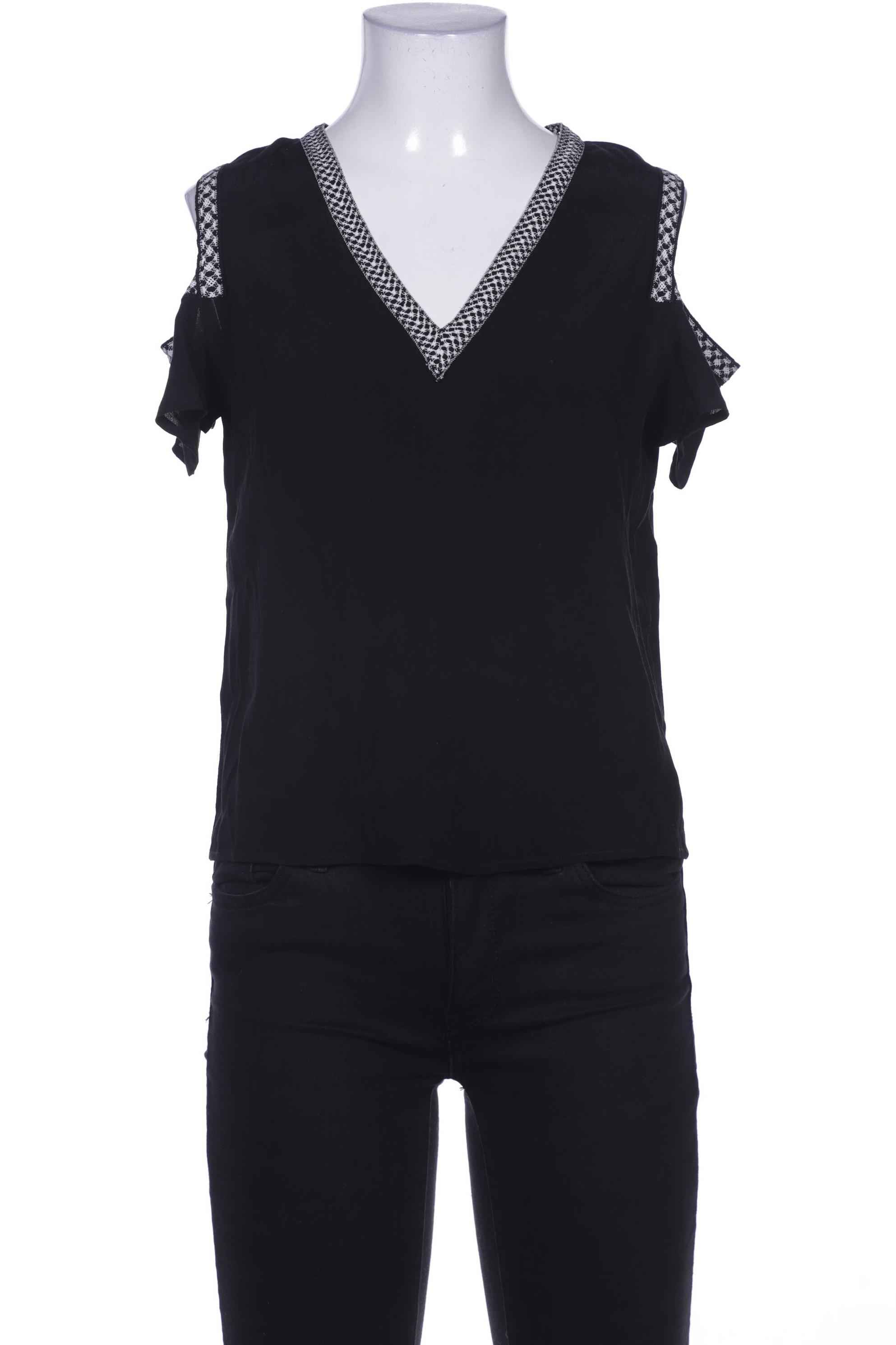 

maje Damen Bluse, schwarz, Gr. 36