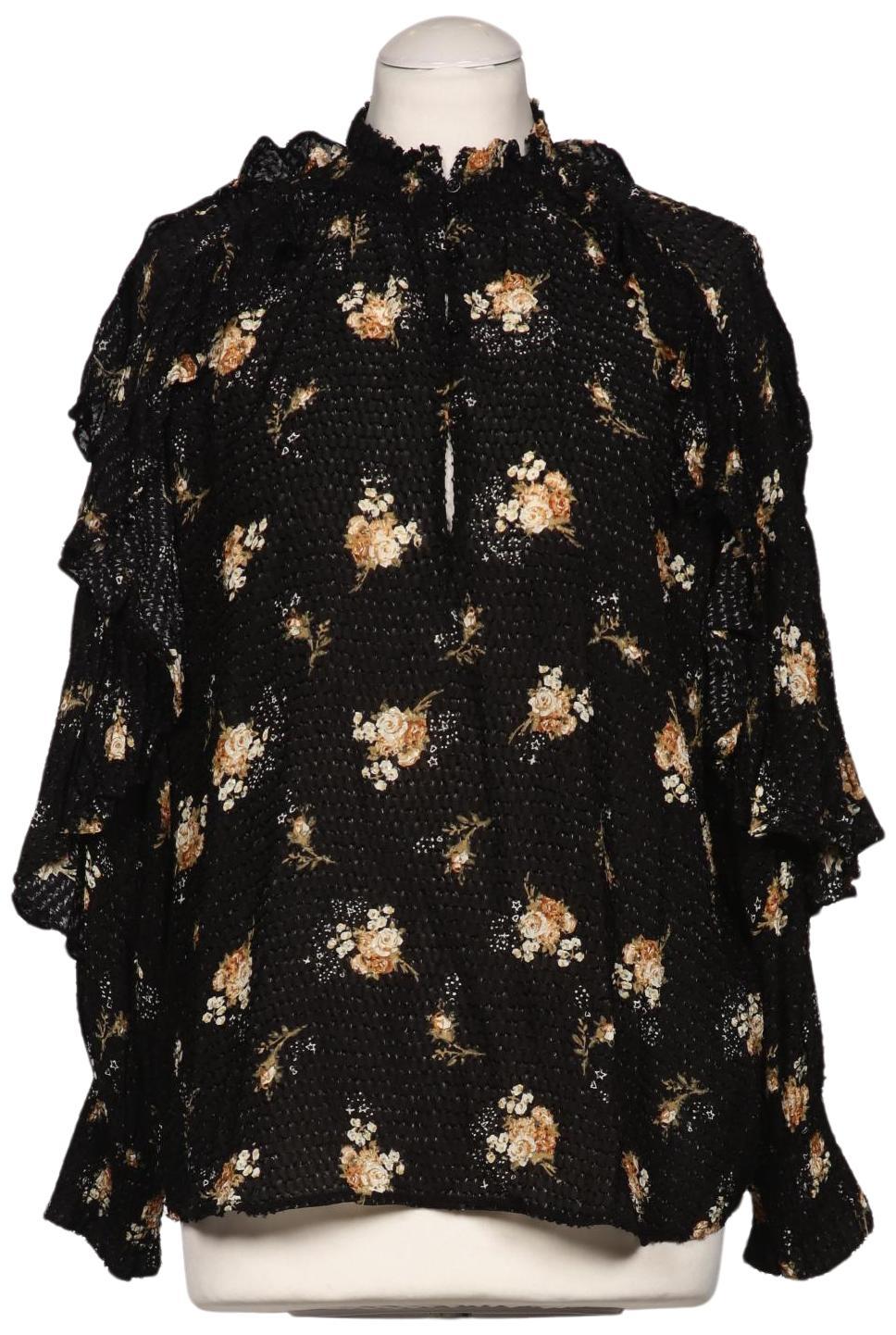 

maje Damen Bluse, schwarz, Gr. 38