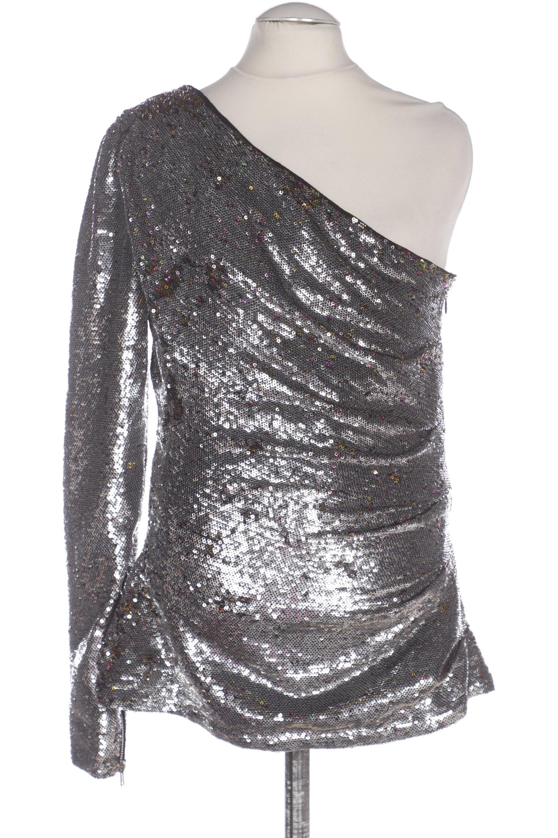 

maje Damen Bluse, silber, Gr. 36