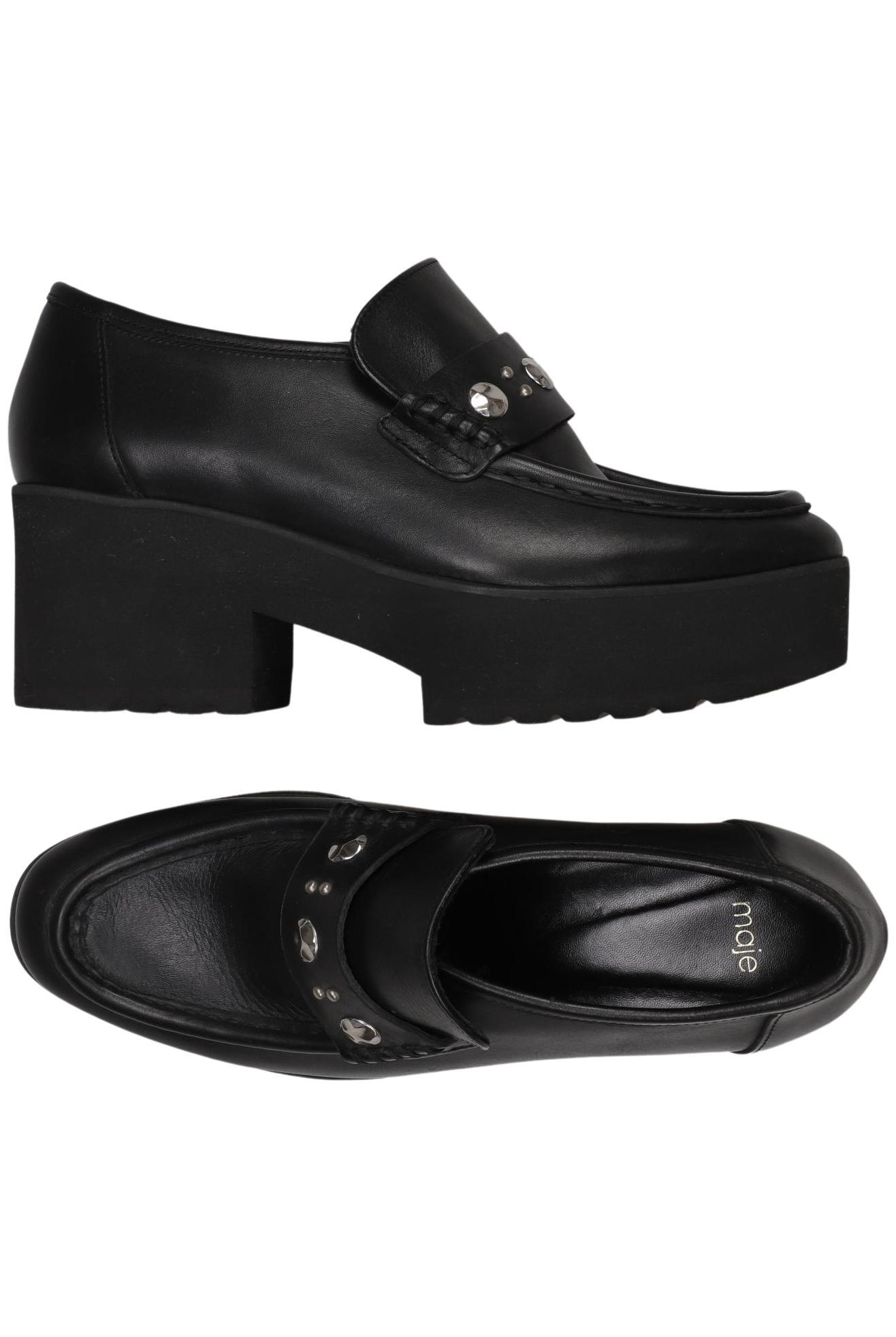 

maje Damen Halbschuh, schwarz, Gr. 38