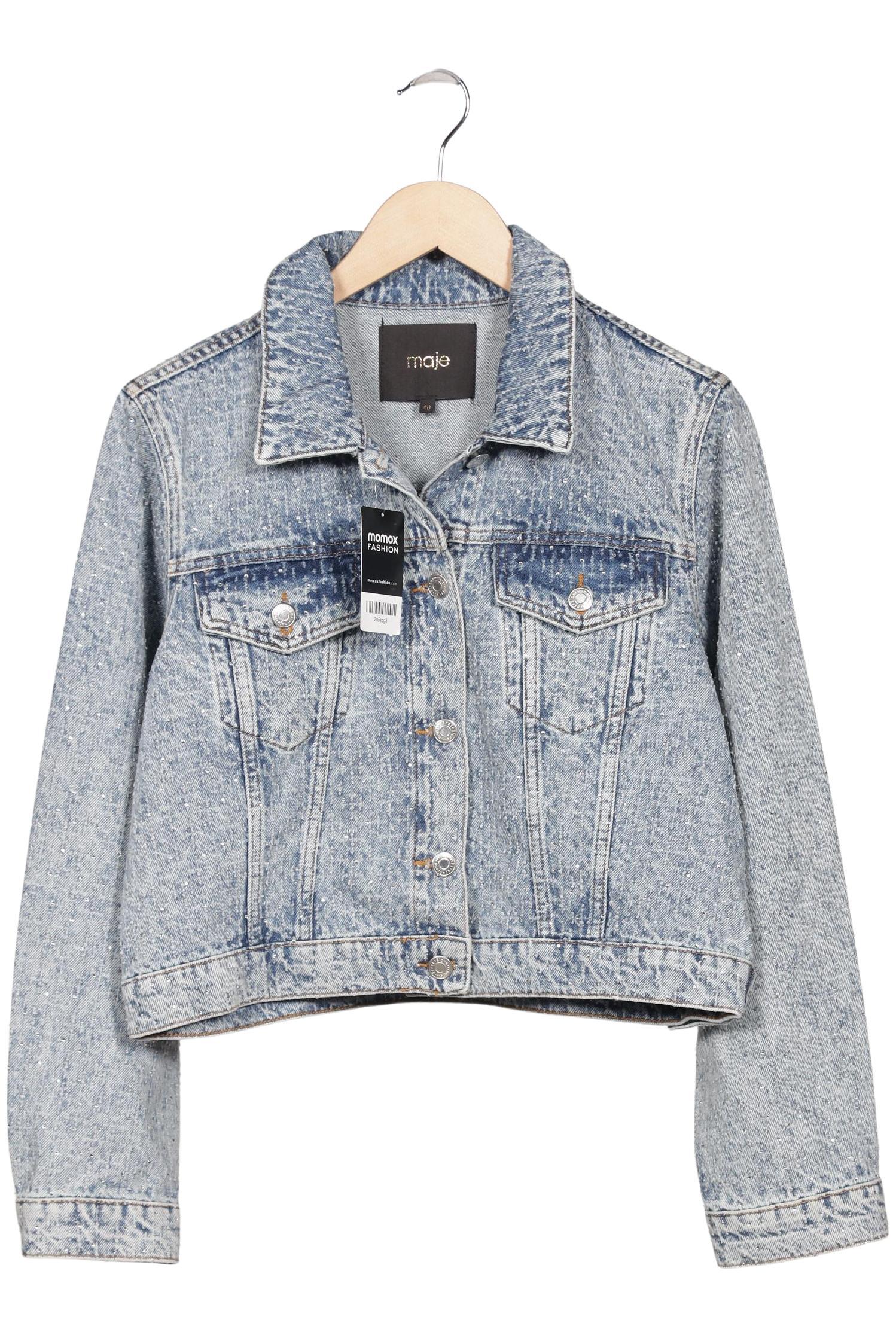 

maje Damen Jacke, hellblau, Gr. 40