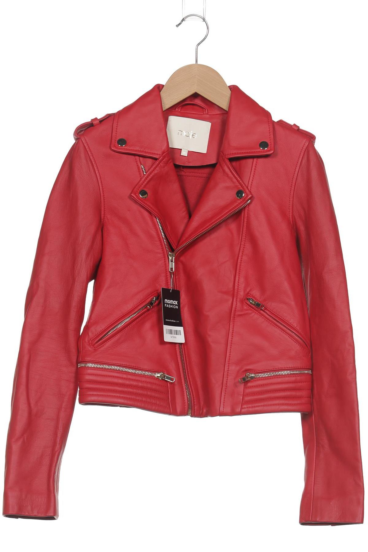 

maje Damen Jacke, rot, Gr. 36